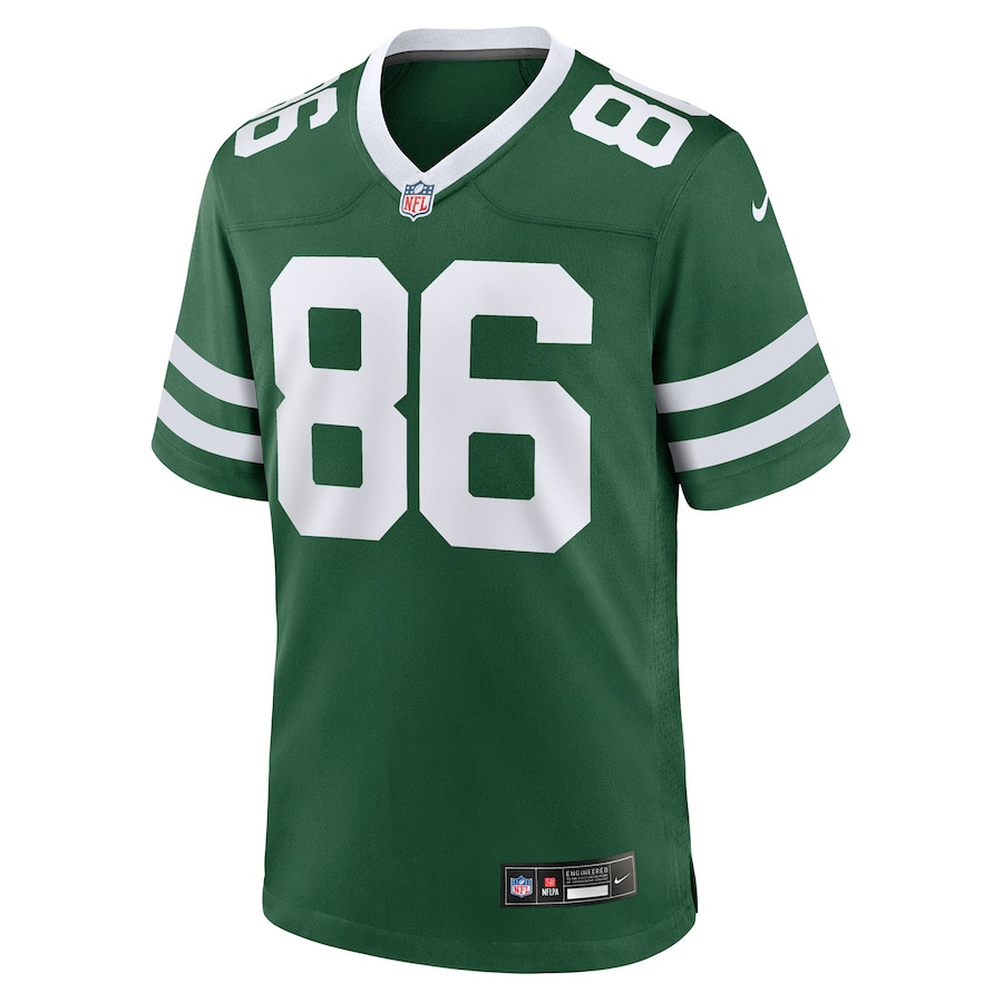 Malik Taylor 86 New York Jets Team Game Legacy Green NFL Jersey Men's