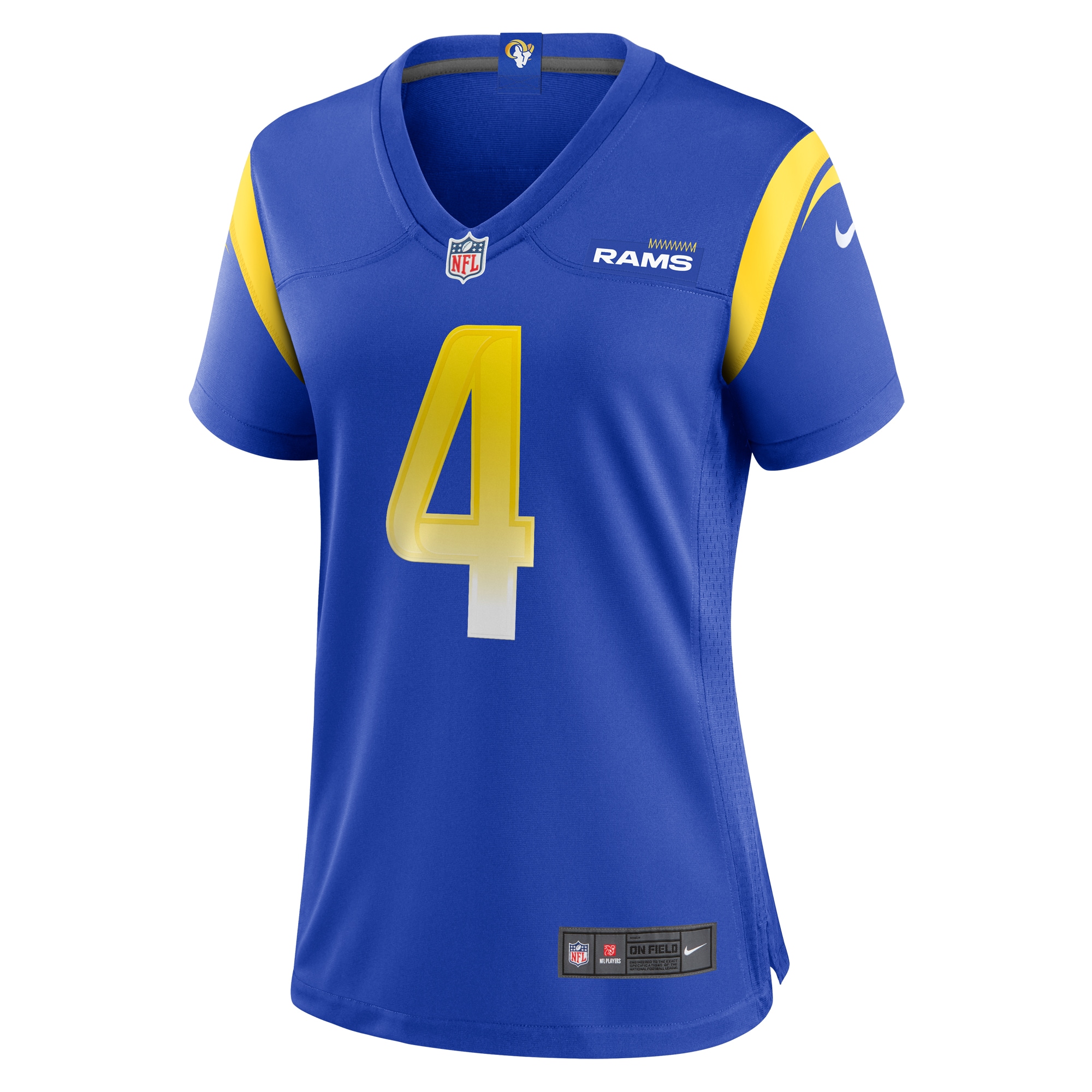 Los Angeles Rams Dresser Winn Royal Team Game NFL Jersey Women's