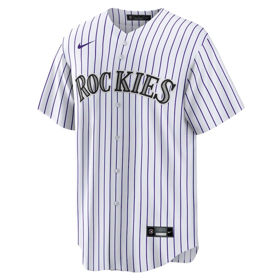 Michael Toglia 4 Colorado Rockies Home White MLB Jersey Men's