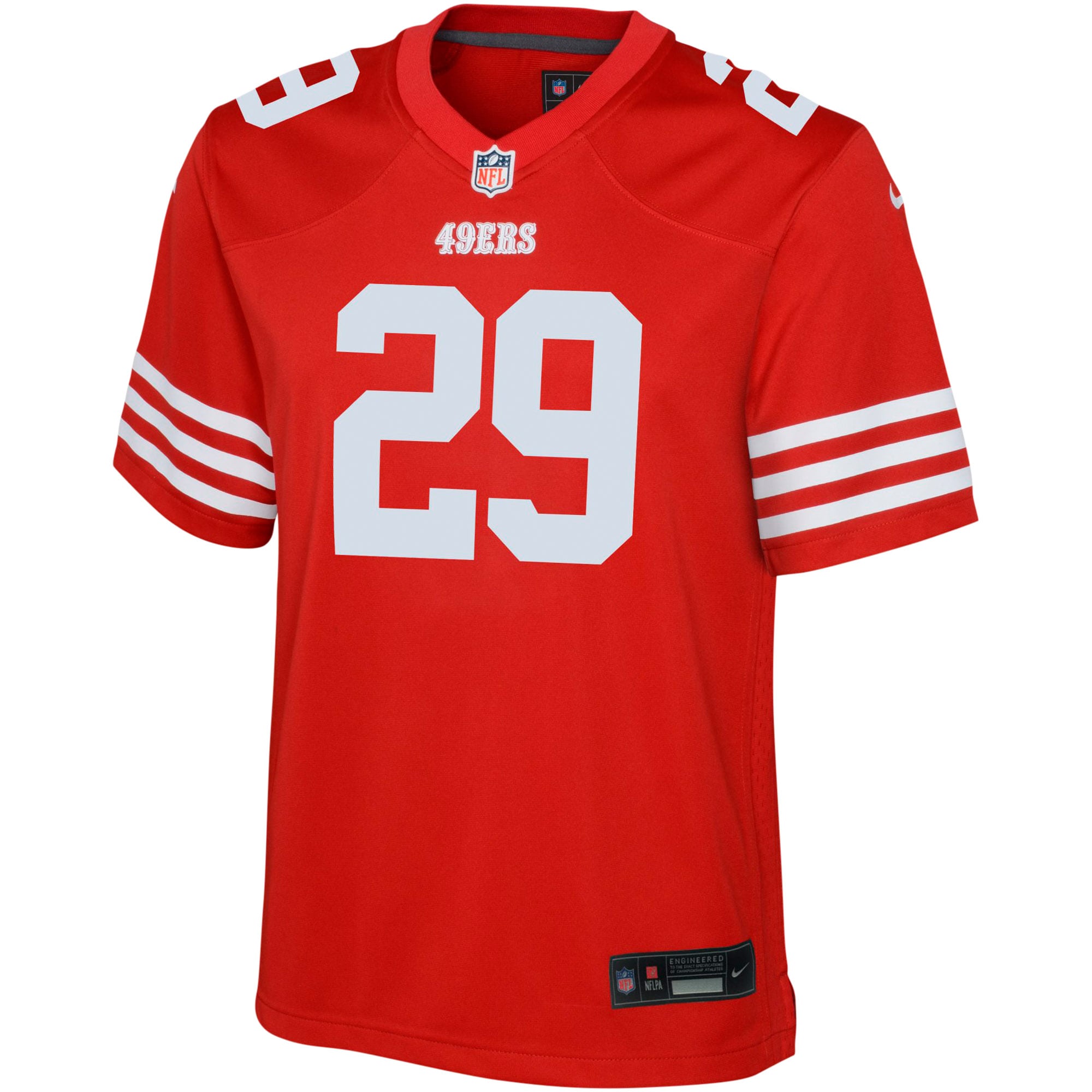 San Francisco 49ers Talanoa Hufanga Scarlet Game NFL Jersey Youth