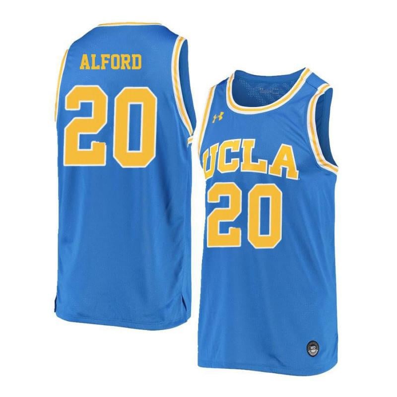 20 Bryce Alford Blue Retro Elite UCLA Bruins NCAA Jersey Men's