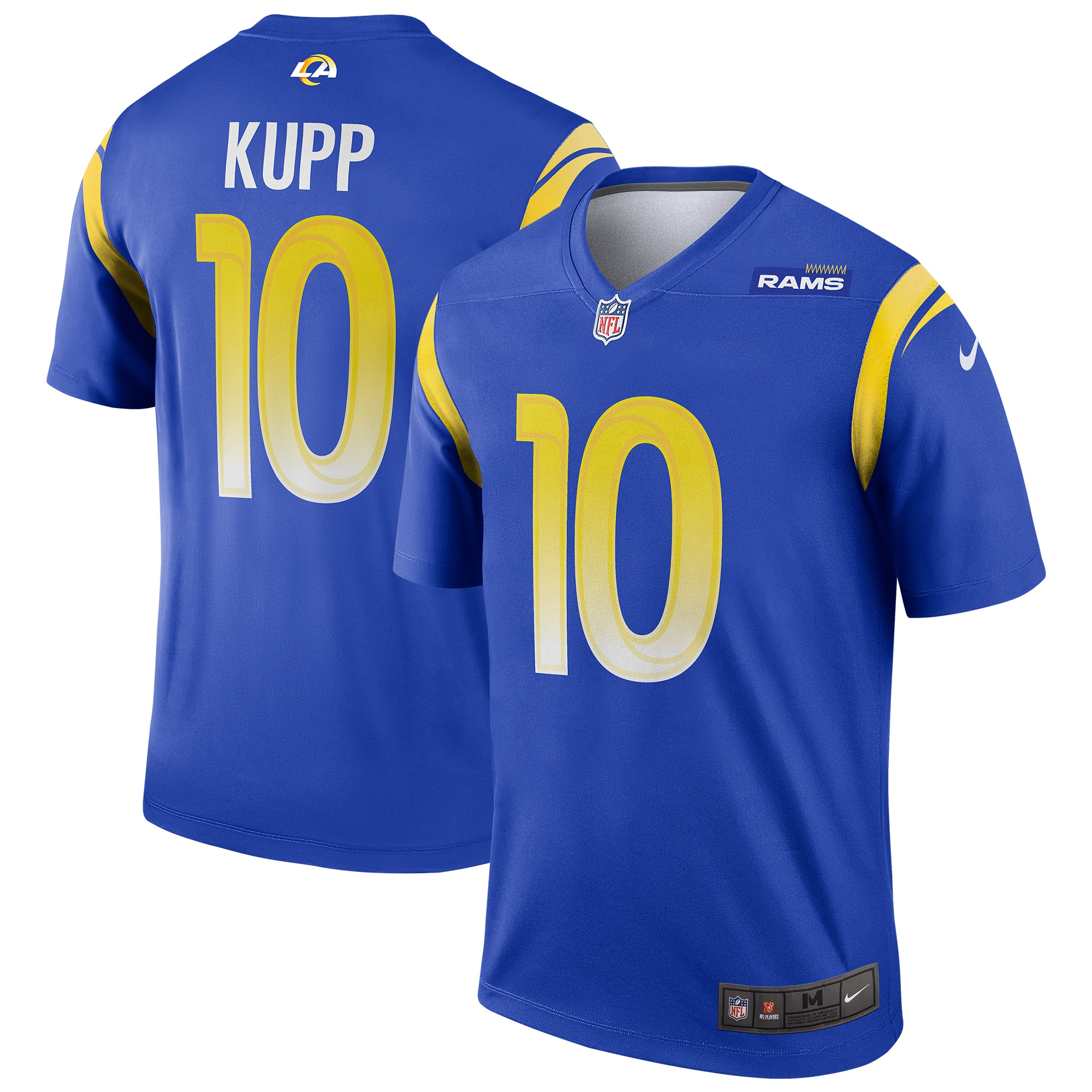 Los Angeles Rams Cooper Kupp Royal Team Legend Player Performance Top NFL Jersey Men's
