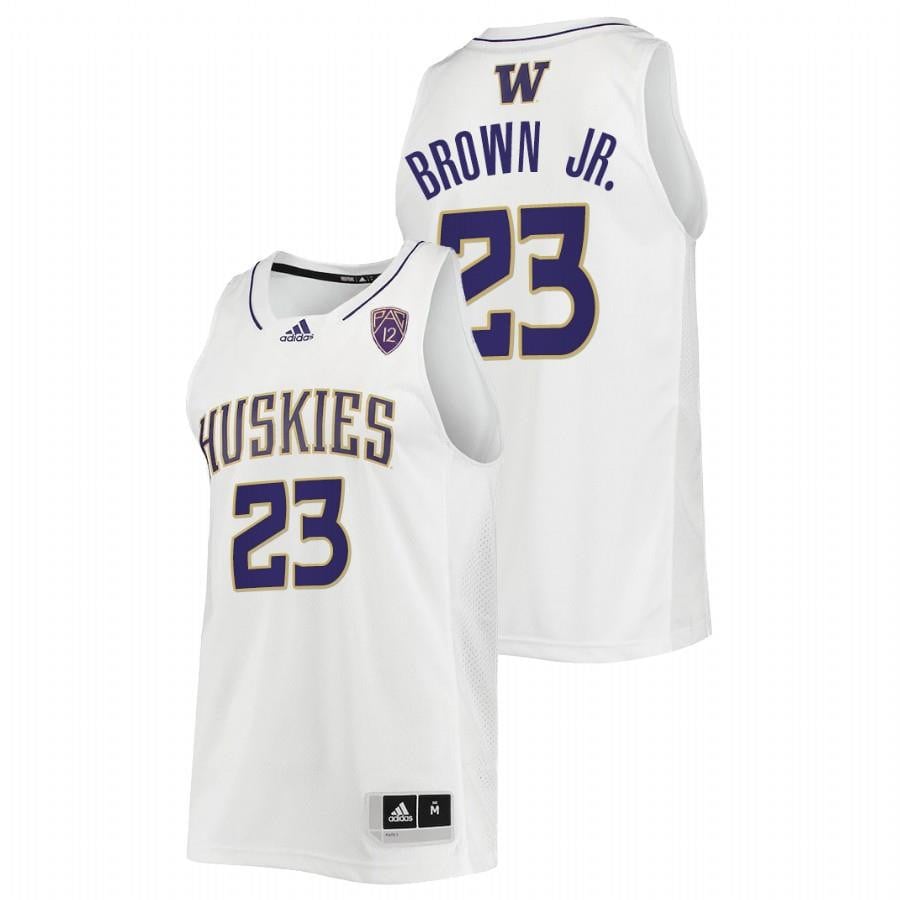 Washington Huskies Terrell Brown Jr. 202 White College NCAA Jersey Men's
