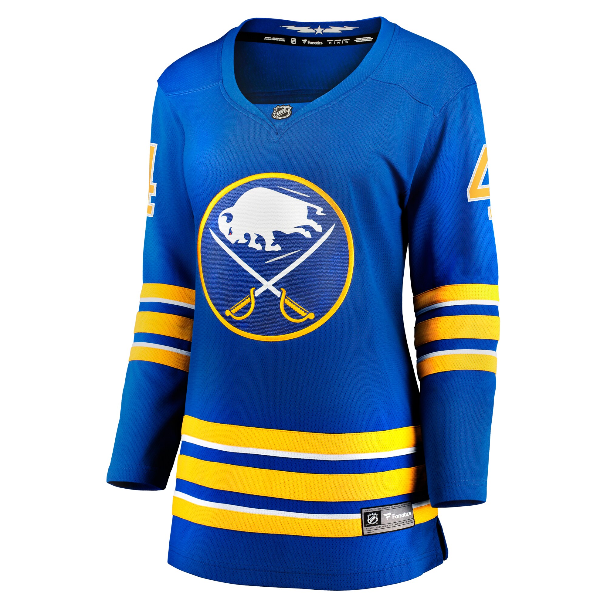 Buffalo Sabres Bowen Byram Royal Home Breakaway Player NHL Jersey Women's