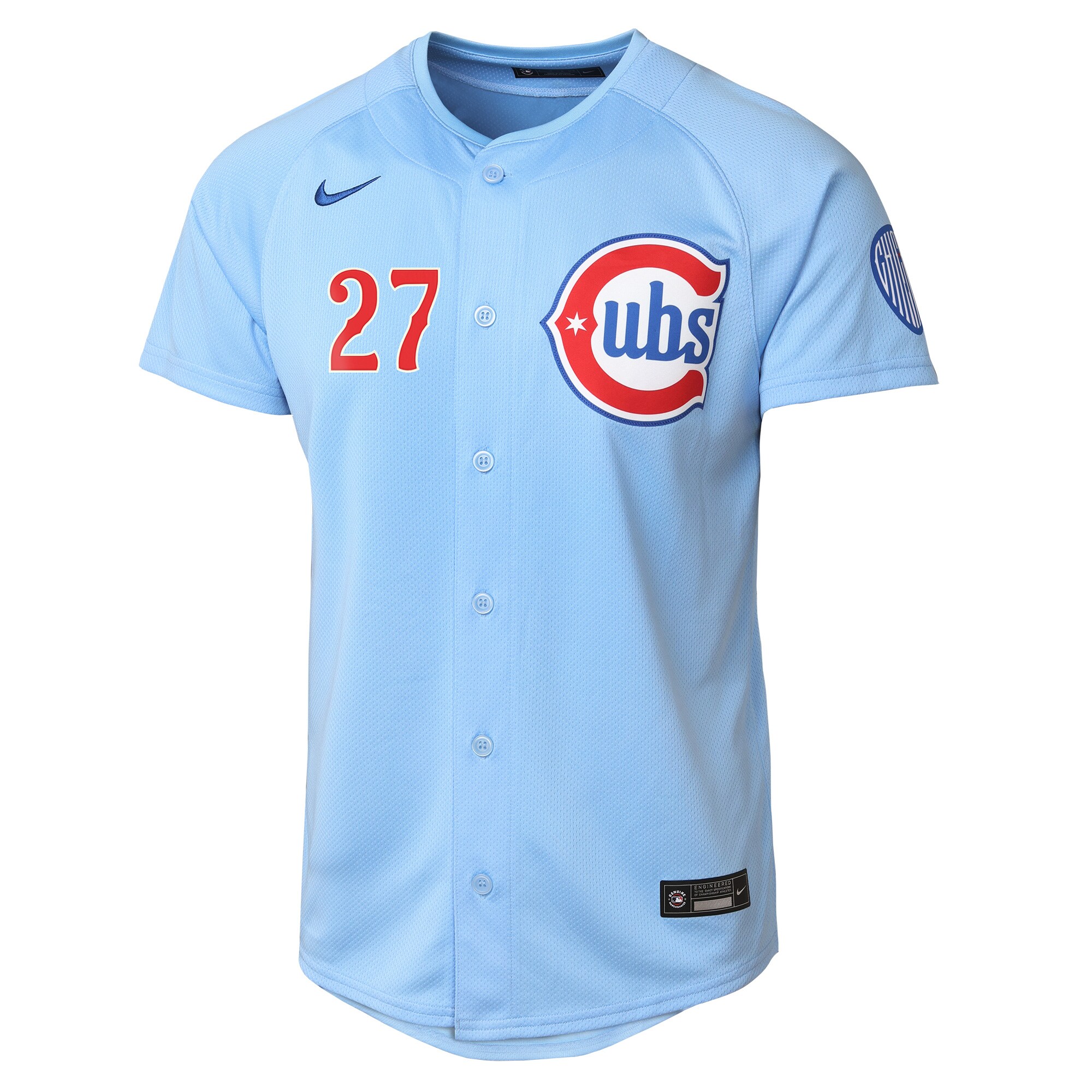 Chicago Cubs Seiya Suzuki Light Blue 2nd Alternate Limited Player MLB Jersey Youth