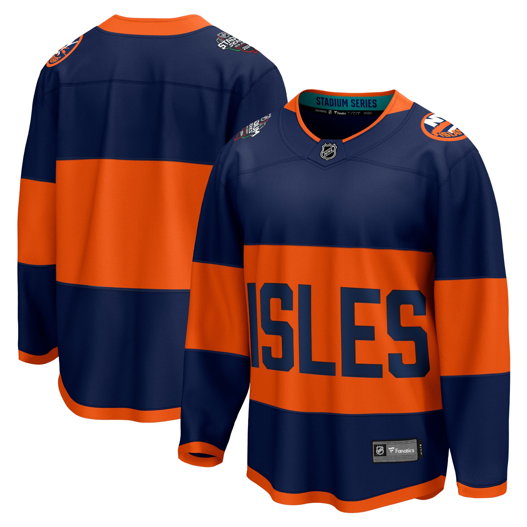 New York Islanders Navy 2024 Stadium Series Breakaway NHL Jersey Men's