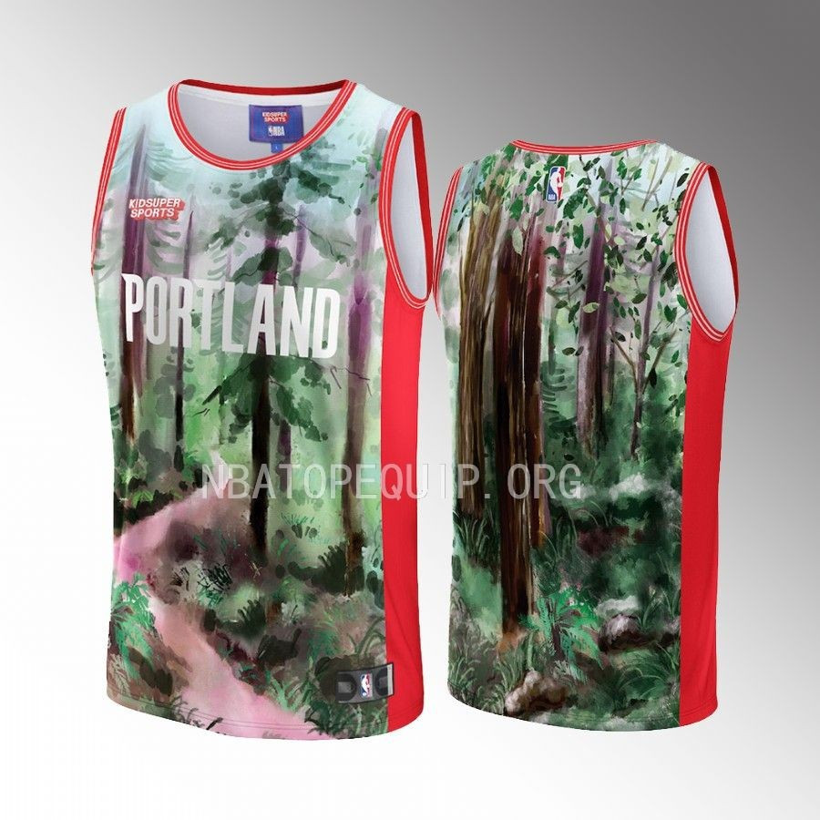 Portland Trail Blazers KidSuper Studio Unisex Hometown NBA Jersey Unisex