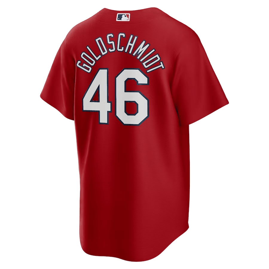 Paul Goldschmidt 46 St. Louis Cardinals Alternate Red MLB Jersey Men's