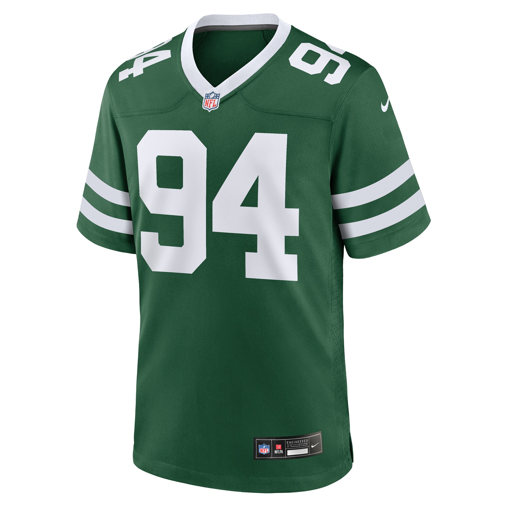 New York Jets Solomon Thomas Legacy Green Team Game NFL Jersey Men's