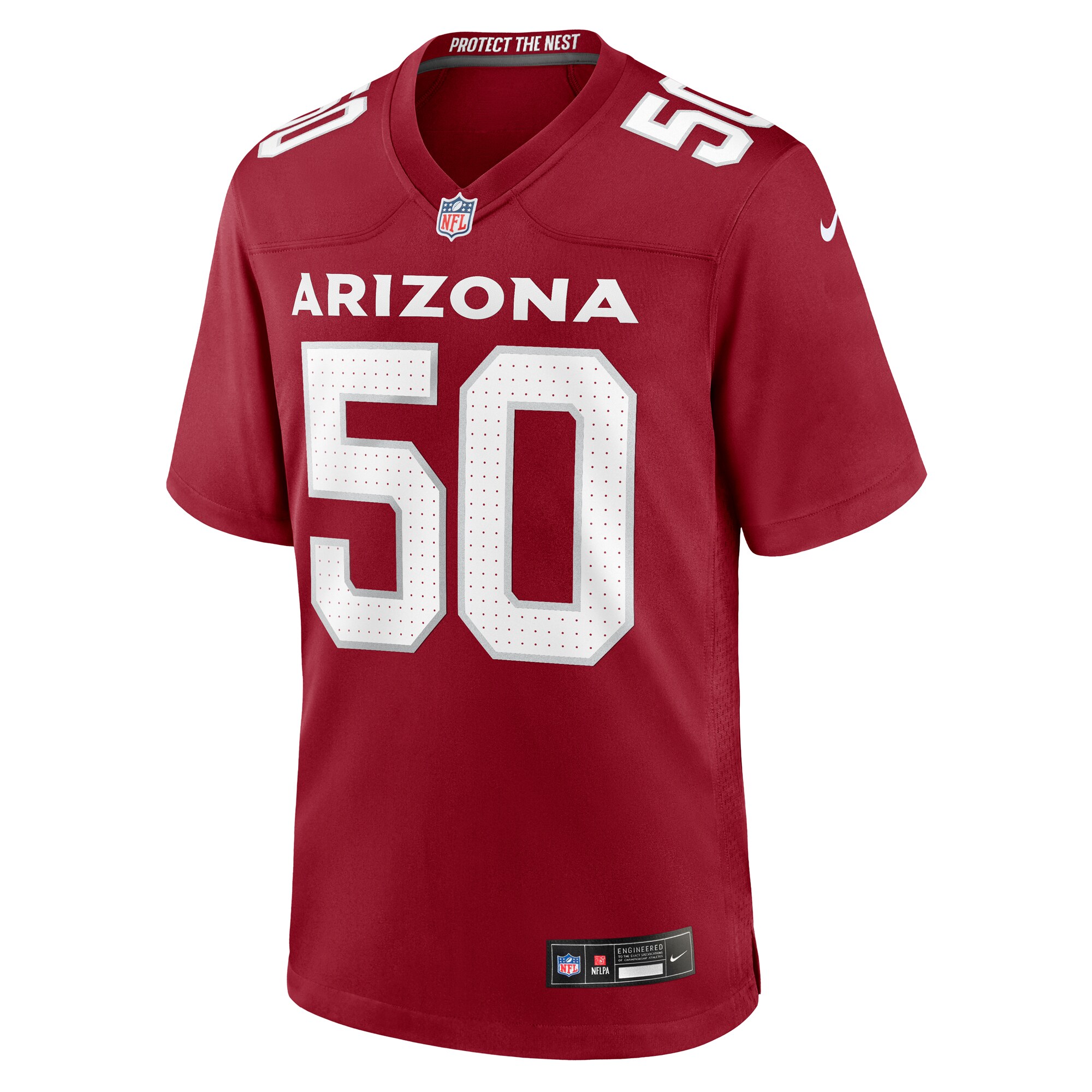 Arizona Cardinals Pat Elflein Cardinal Team Game NFL Jersey Men's