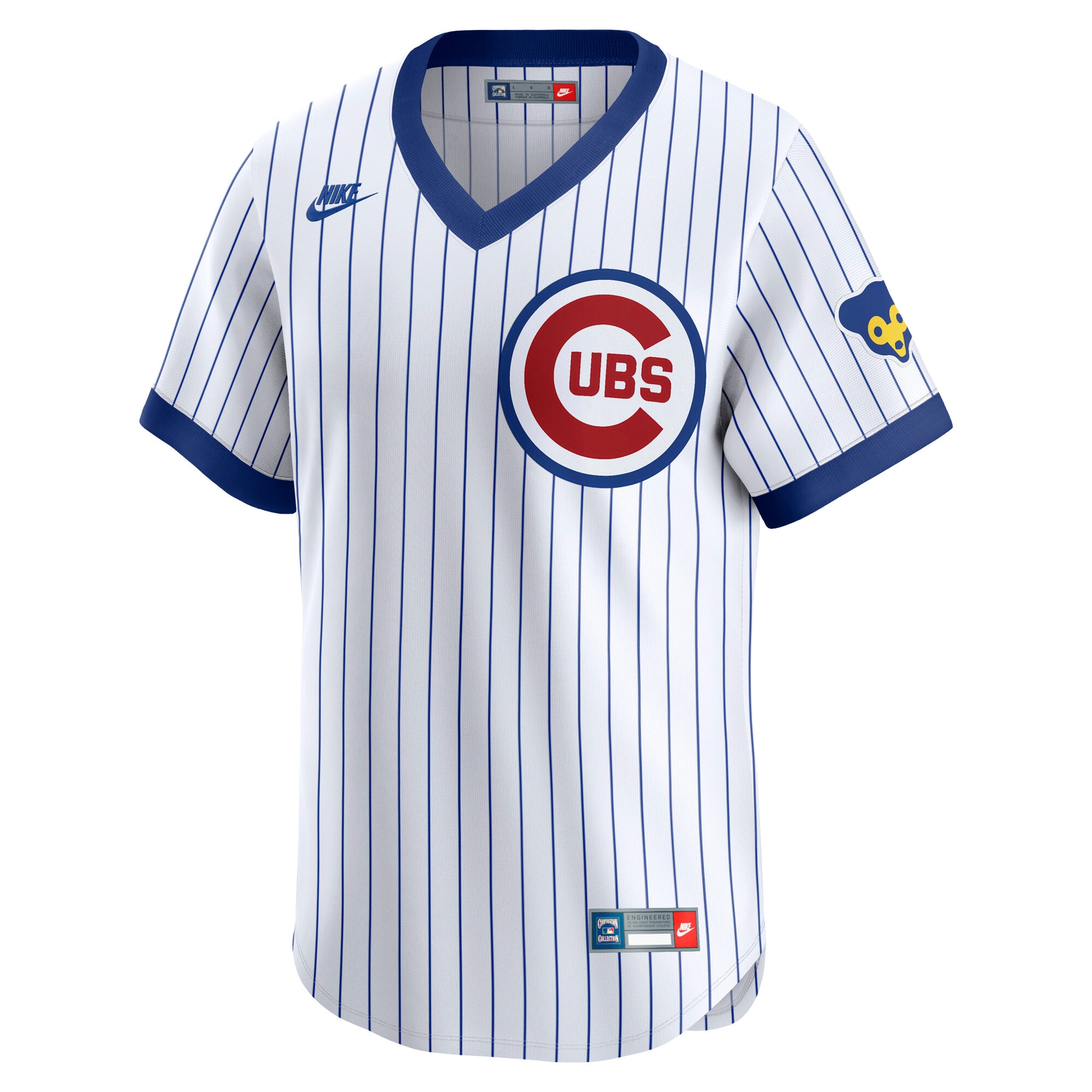 Chicago Cubs White Throwback Cooperstown Collection Limited MLB Jersey Men's