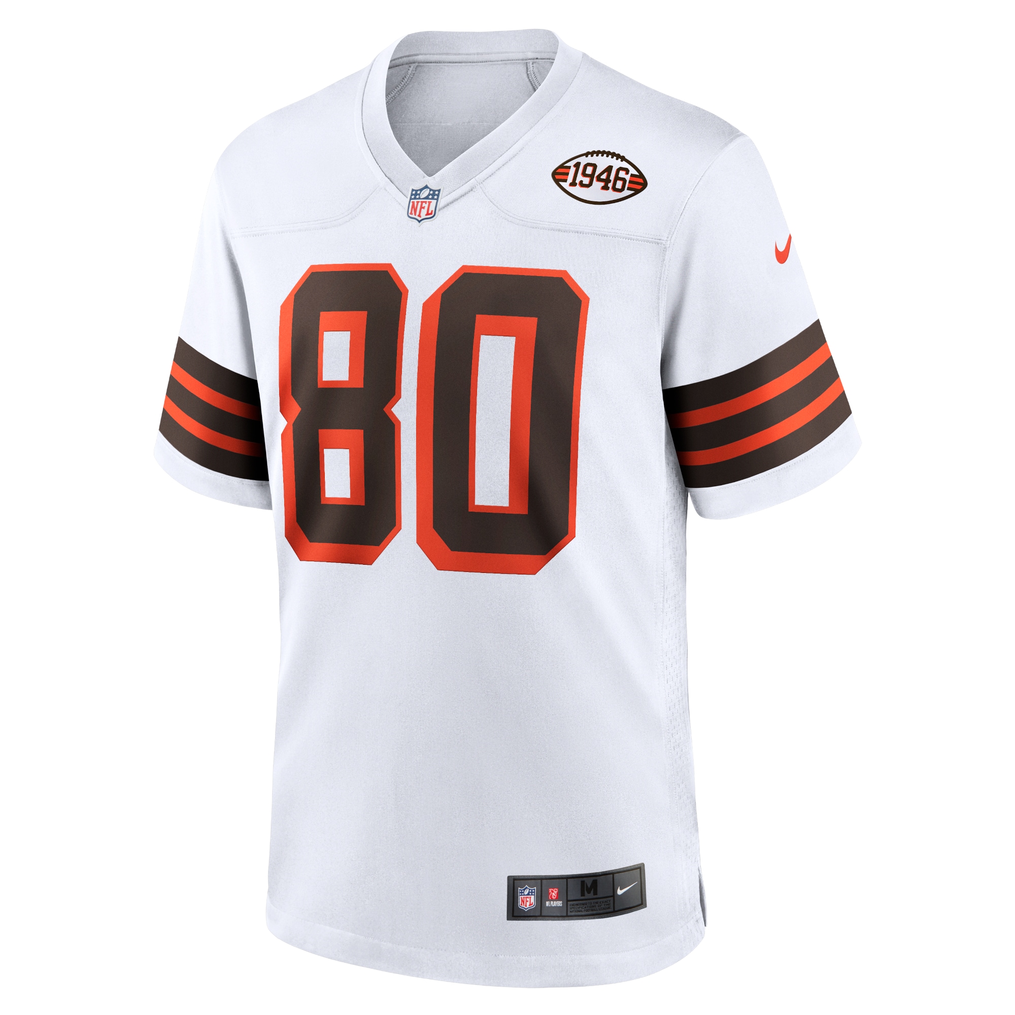 Cleveland Browns Jarvis Landry White 1946 Collection Alternate Game NFL Jersey Men's