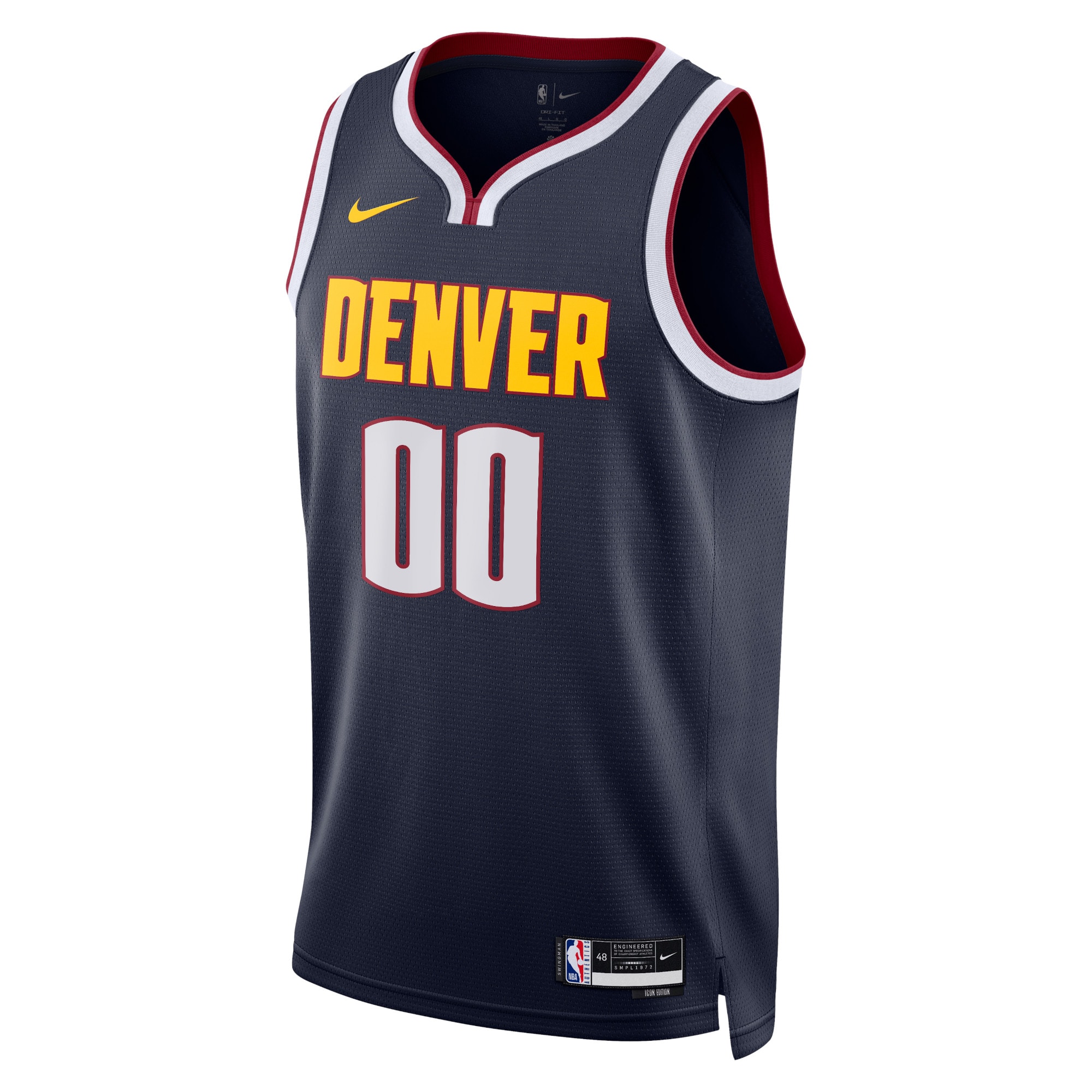 Denver Nuggets Icon Swingman Custom Unisex NBA Jersey Unisex