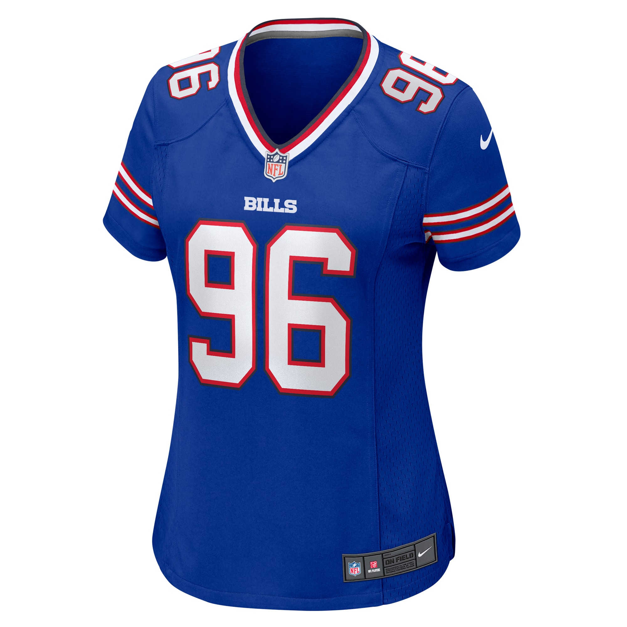 Buffalo Bills Kameron Cline Royal Team Game NFL Jersey Women's