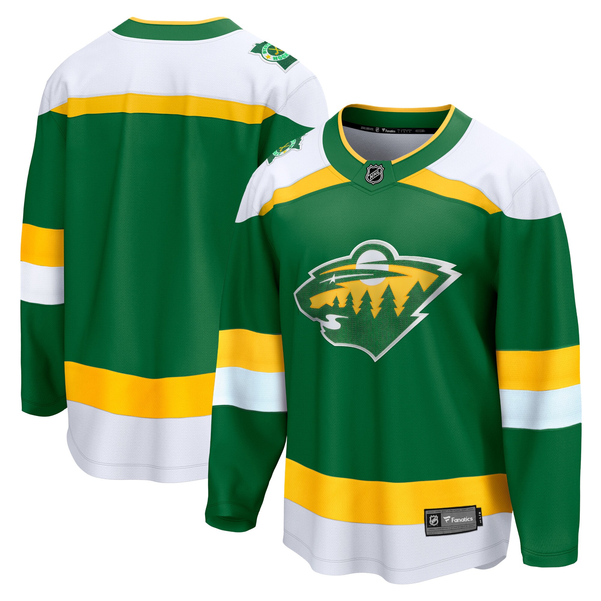 Minnesota Wild Green Alternate Premier Breakaway NHL Jersey Men's