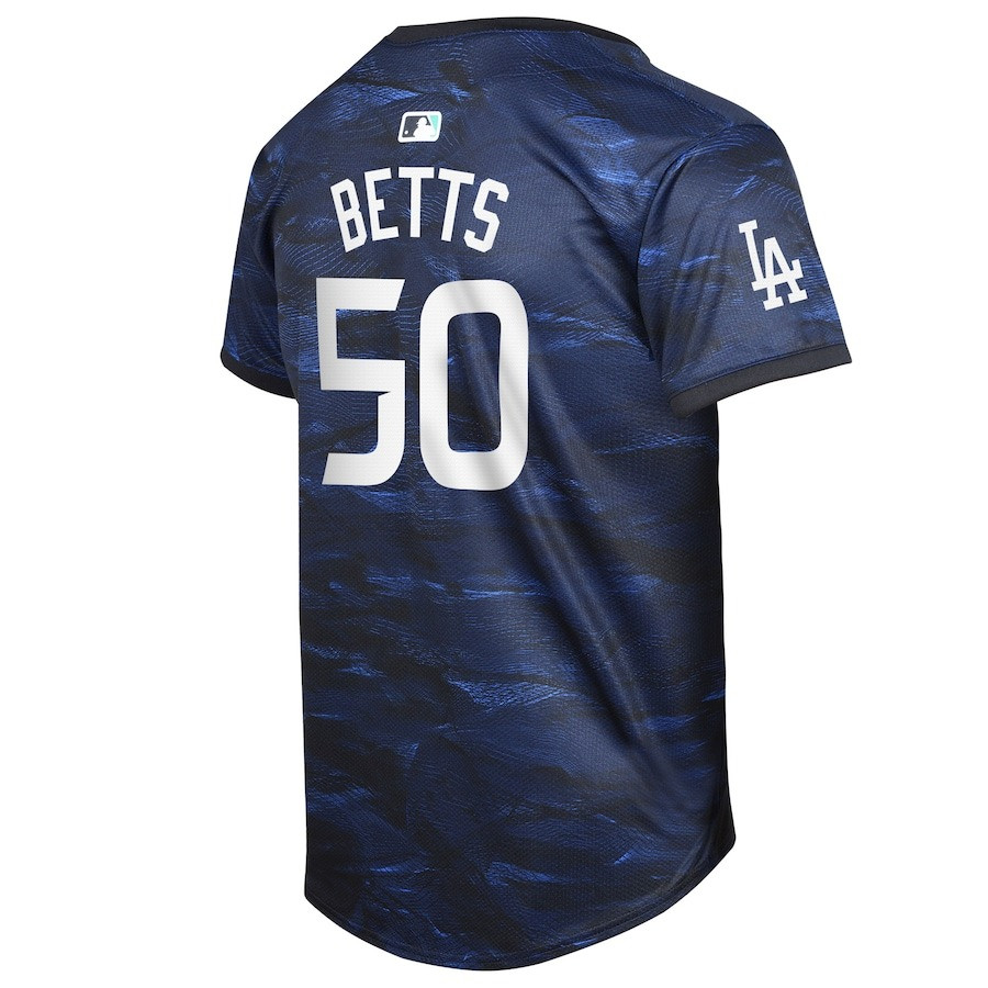 Mookie Betts 50 National League 2023 All Star Game Limited Royal MLB Jersey Youth