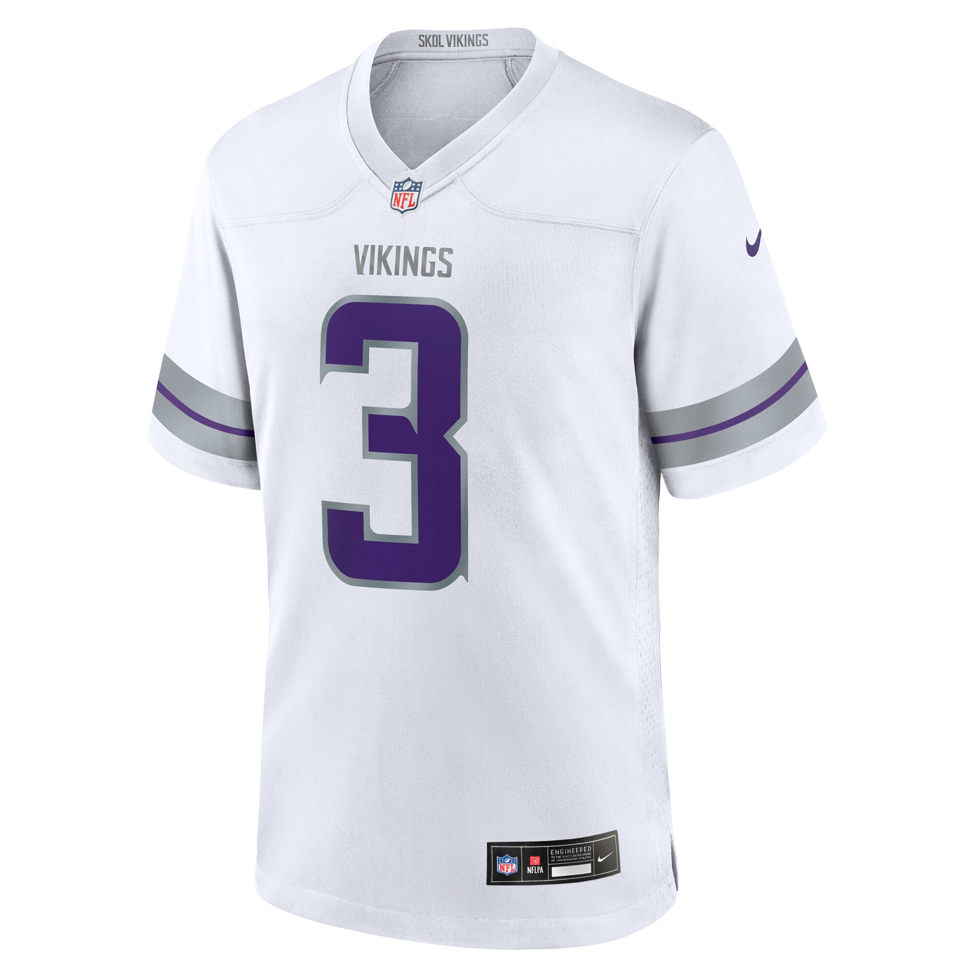 Minnesota Vikings Addison White Alternate Game Player NFL Jersey Men's