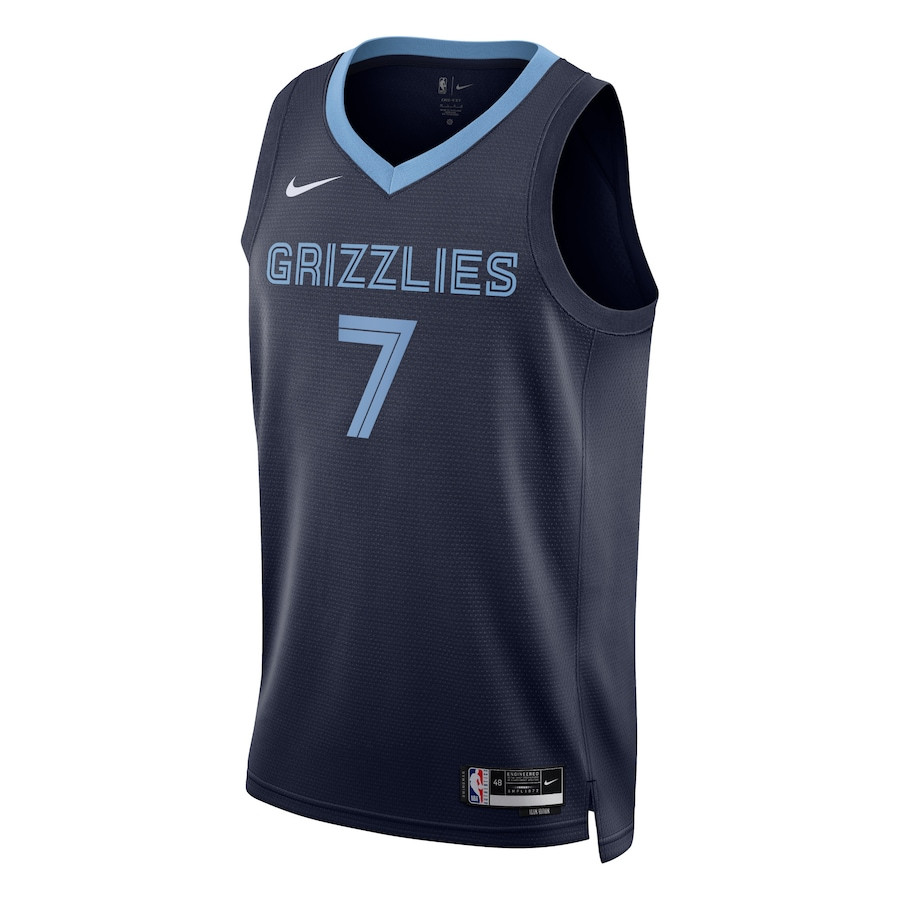 Santi Aldama 7 Memphis Grizzlies Unisex Swingman Icon Edition Navy NBA Jersey Unisex