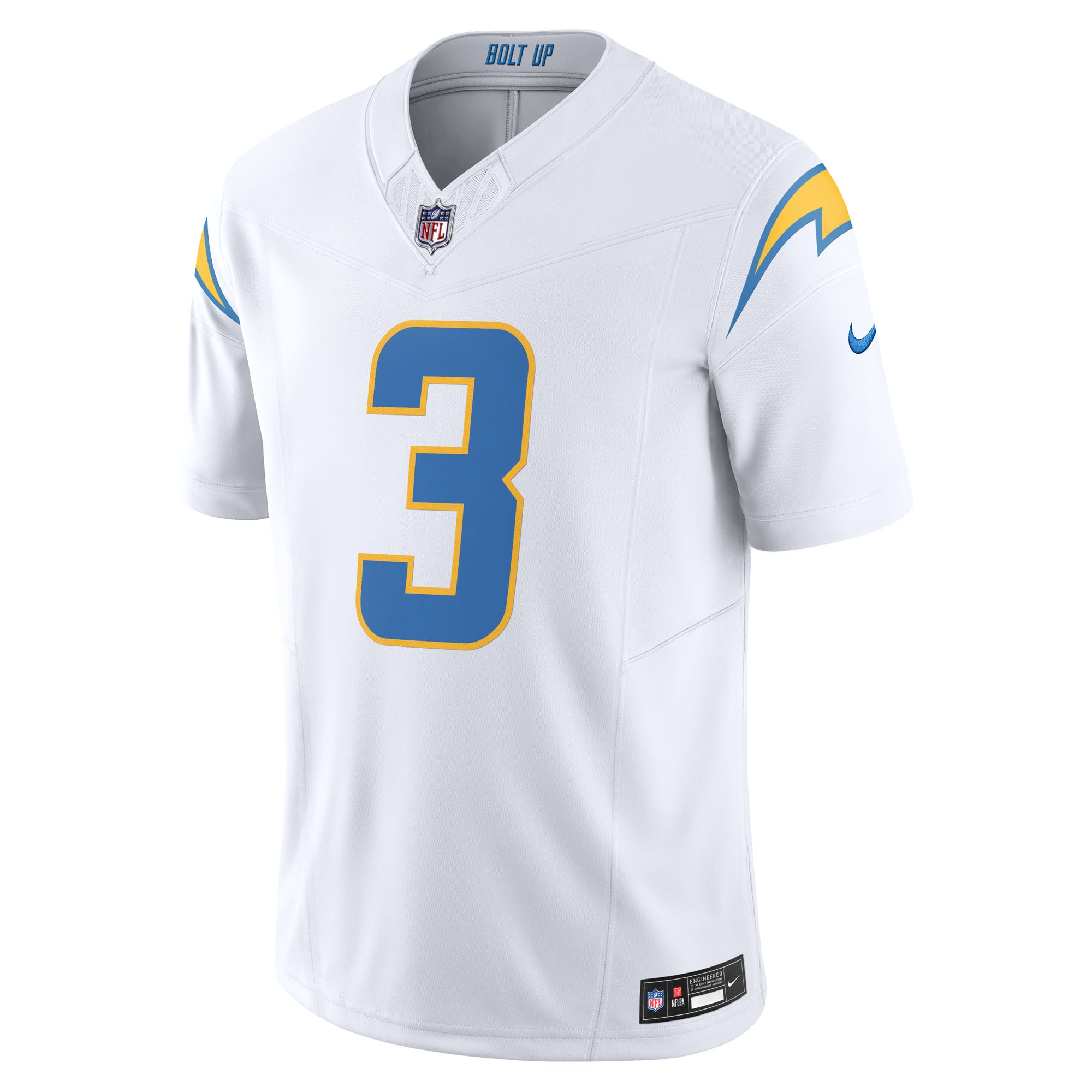 Los Angeles Chargers Derwin James Jr. White Vapor F.U.S.E. Limited NFL Jersey Men's