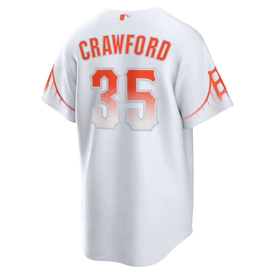 Brandon Crawford 35 San Francisco Giants City Connect White MLB Jersey Men's