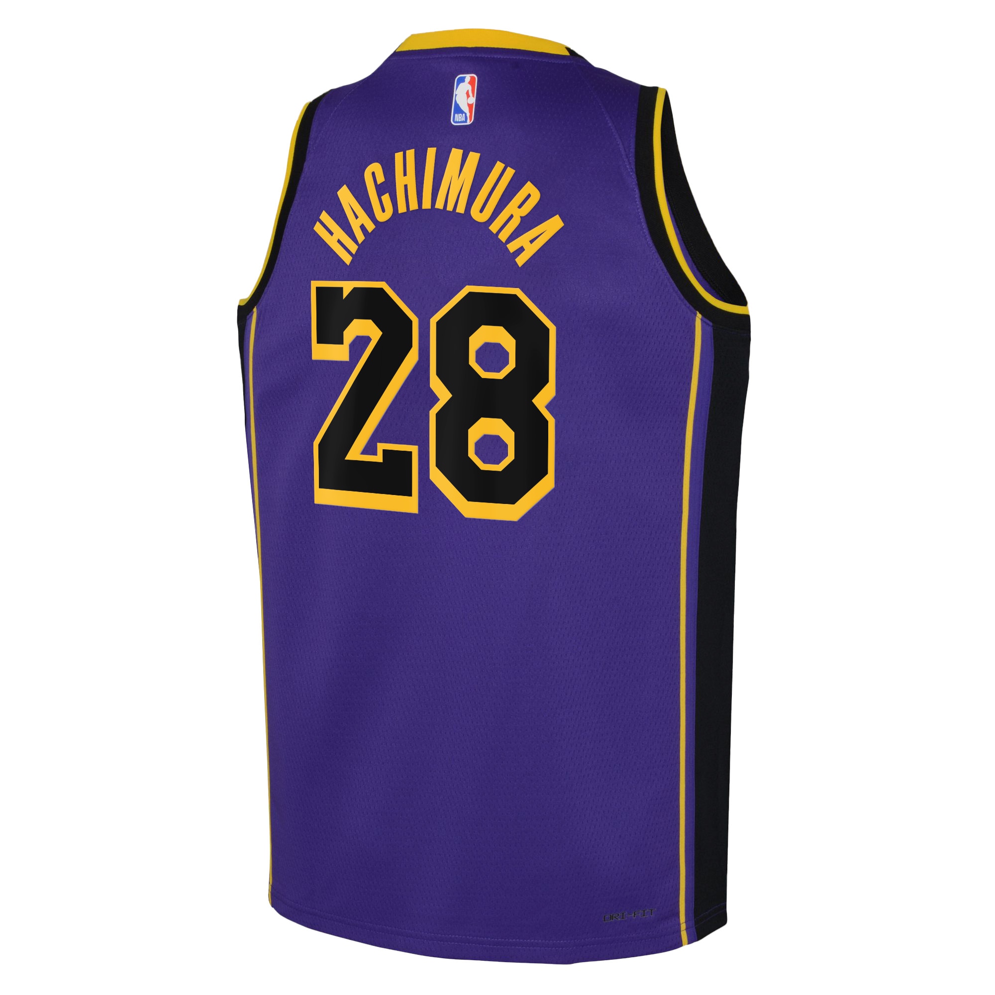 Los Angeles Lakers Jordan Statement Edition Swingman 22 Purple Rui Hachimur NBA Jersey Youth