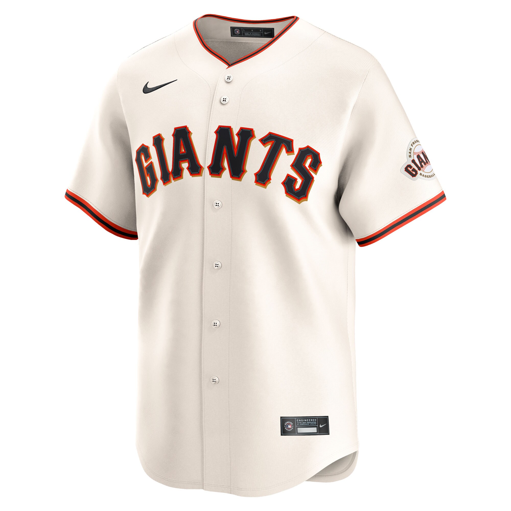 San Francisco Giants Cream Home Limited Pick-A-Player Retired Roster MLB Jersey Men's