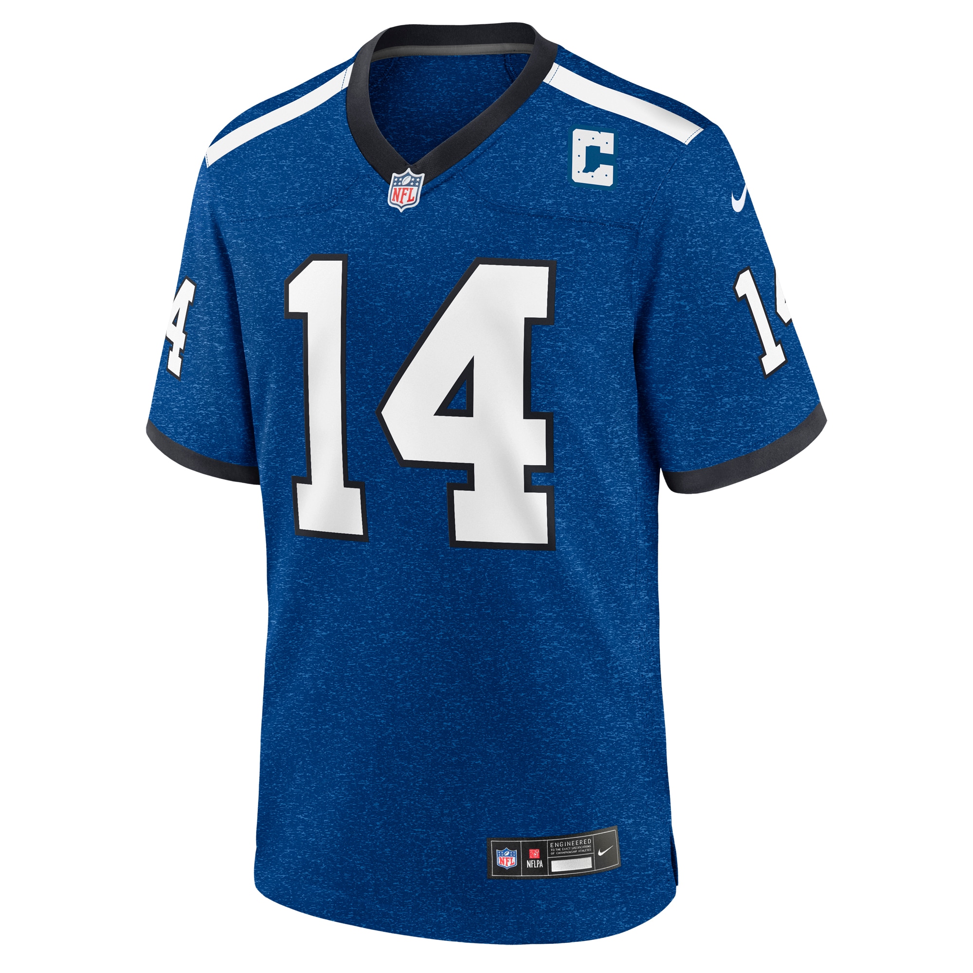 Indianapolis Colts Alec Pierce Royal Indiana Nights Alternate Game NFL Jersey Men's