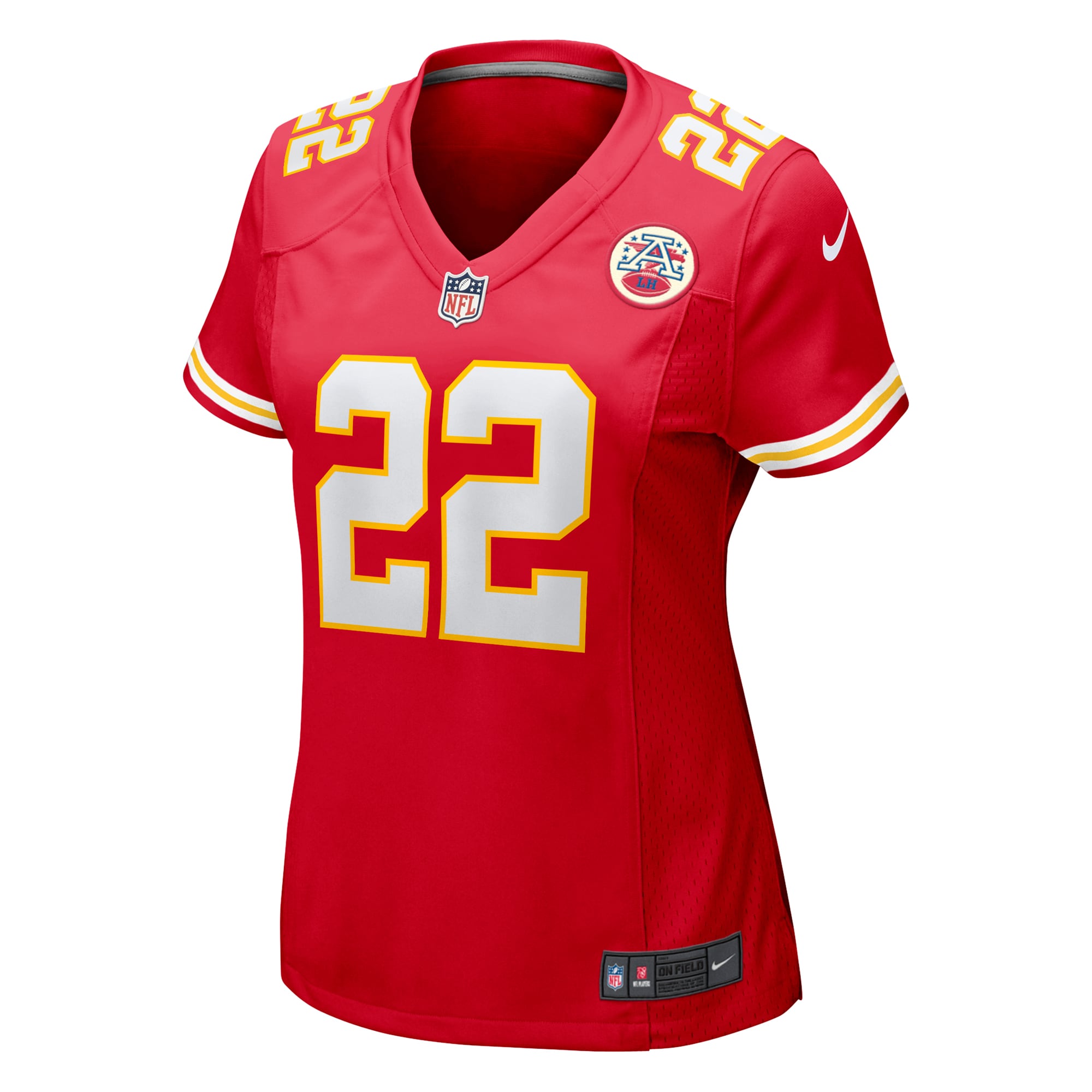 Kansas City Chiefs Trent McDuffie Red Game NFL Jersey Women's