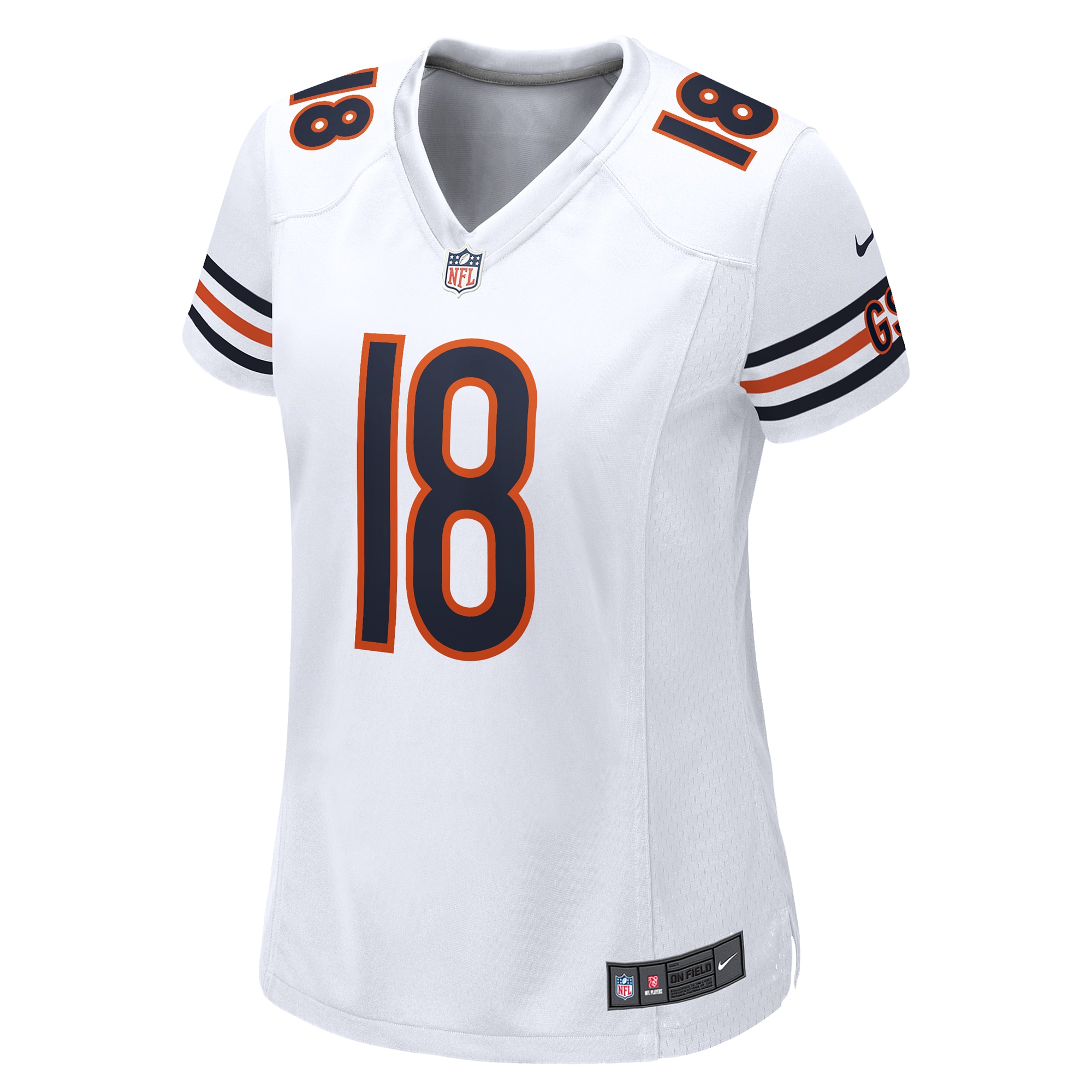 Chicago Bears Caleb Williams White Game Player NFL Jersey Women's