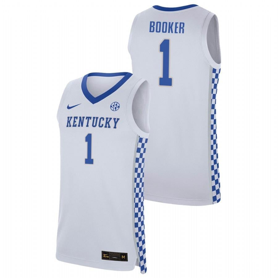Kentucky Wildcats White Devin Booker College NCAA Jersey Men's