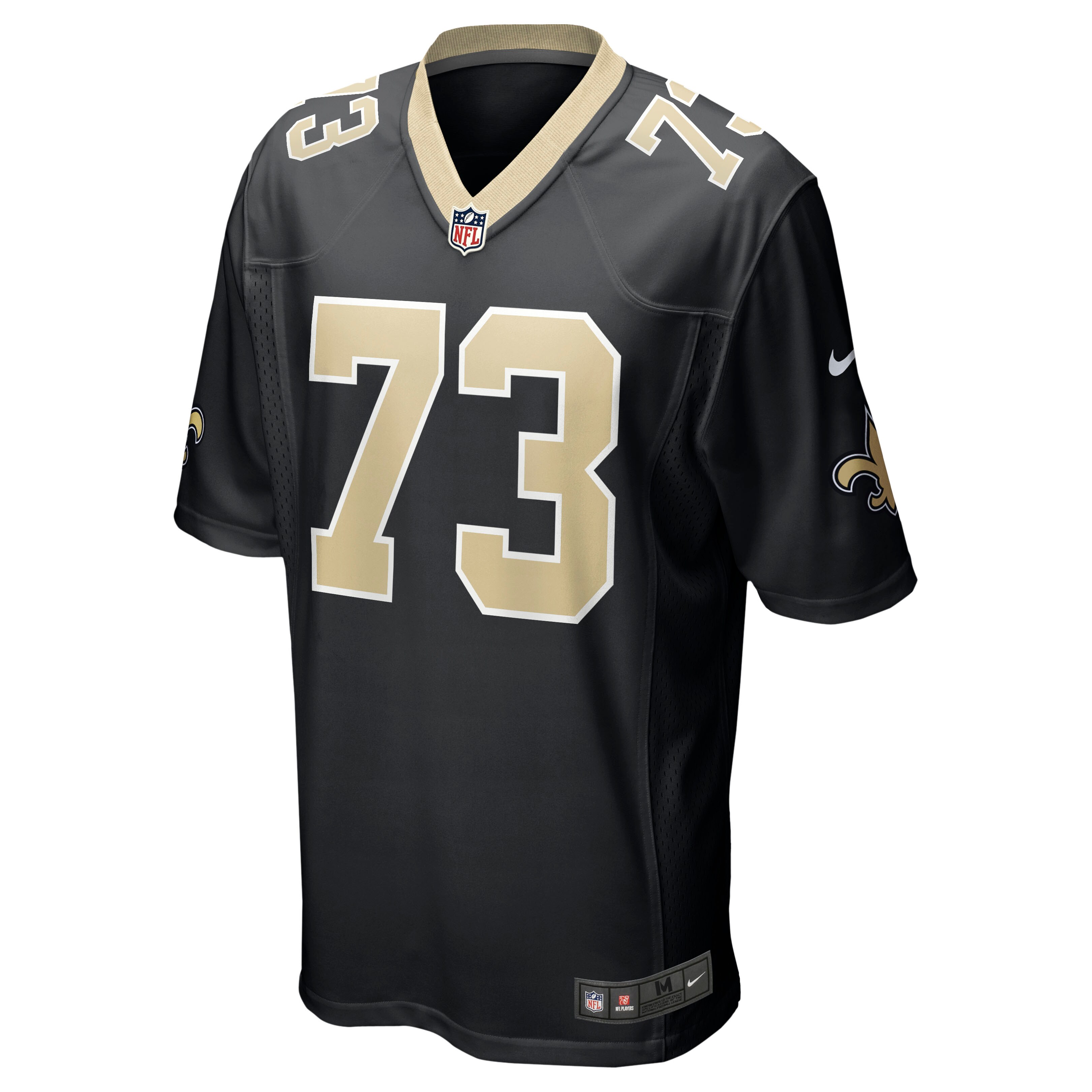 New Orleans Saints Ethan Greenidge Black Game NFL Jersey Men's