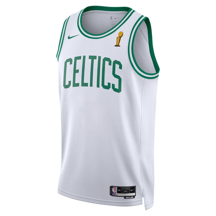 Boston Celtics 2024 FINALS CHAMPIONS Swingman Association Editio White NBA Jersey Men's