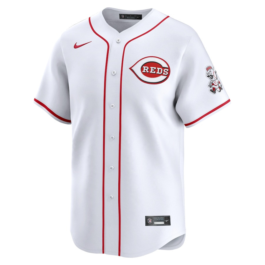 Cincinnati Reds Home Limited White MLB Jersey Men's