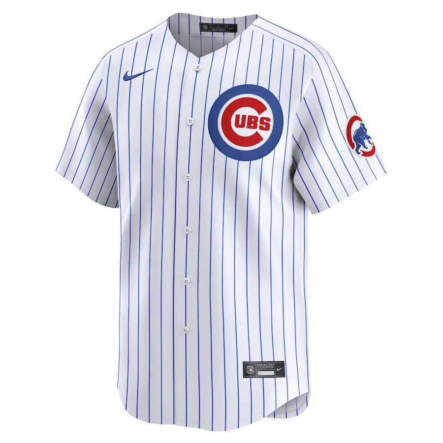 Cody Bellinger 24 Chicago Cubs Home Limited Player White MLB Jersey Men's
