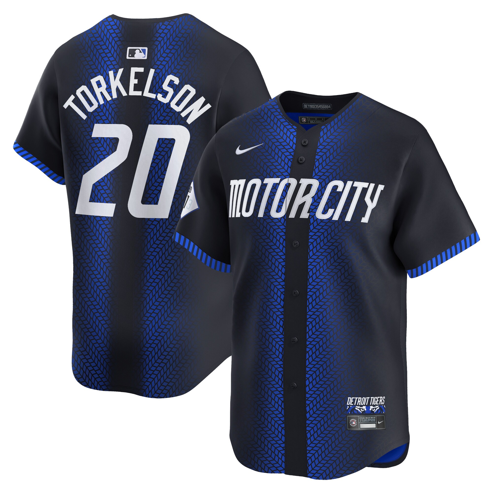 Detroit Tigers Spencer Torkelson Navy 2024 City Connect Limited MLB Jersey Men's