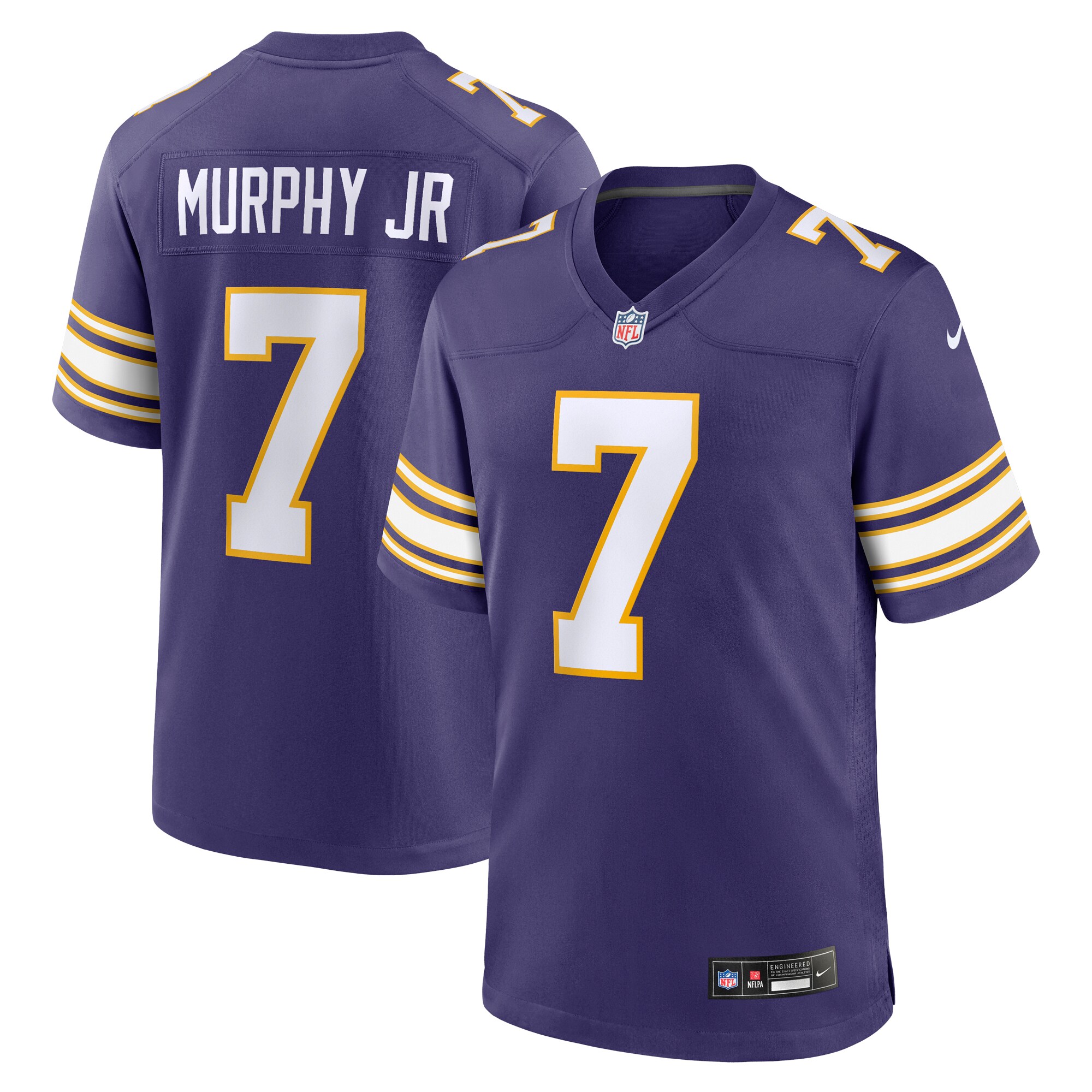 Minnesota Vikings Byron Murphy Jr. Purple Classic Player Game NFL Jersey Men's