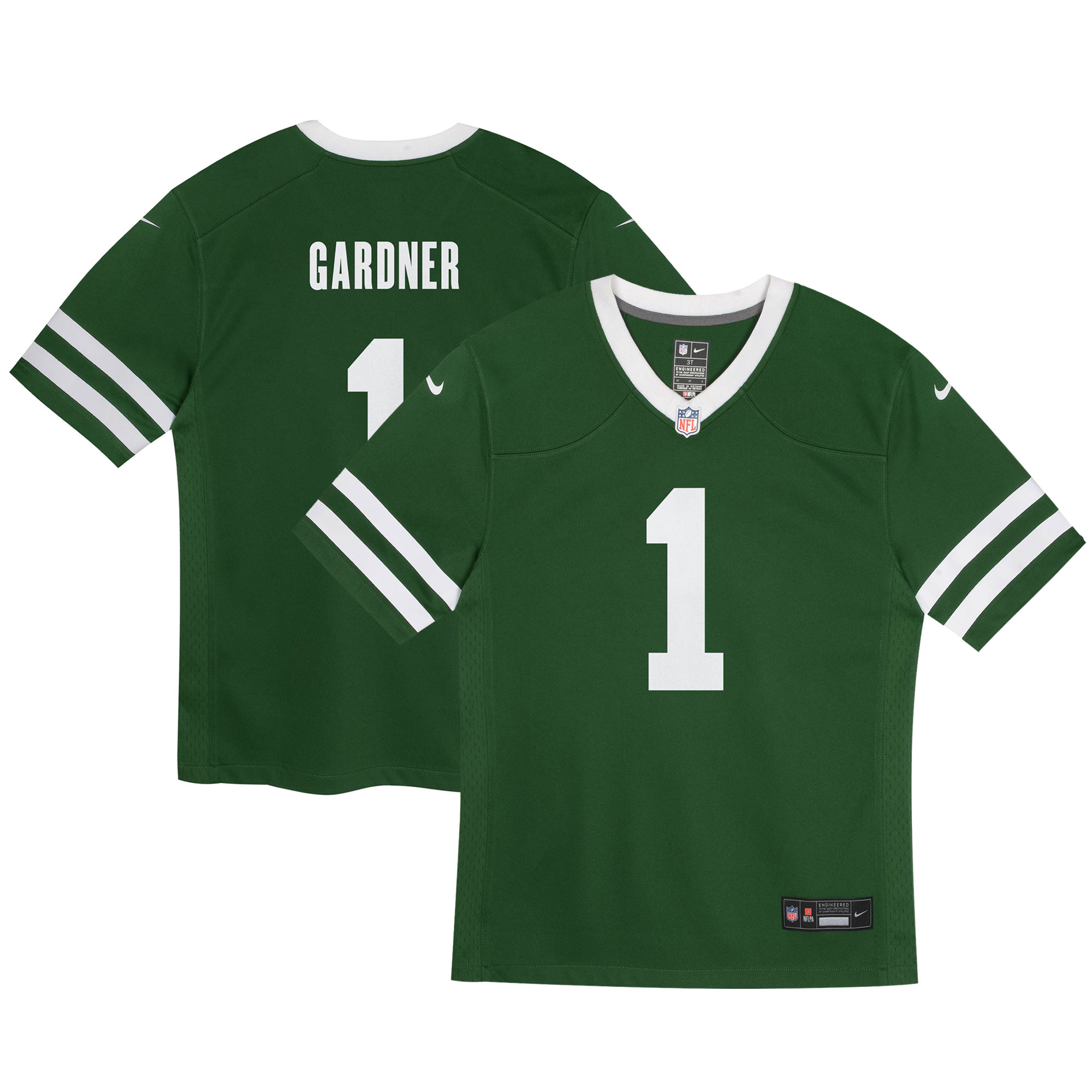 Infant New York Jets Ahmad Sauce Gardner Legacy Green Game NFL Jersey Men's