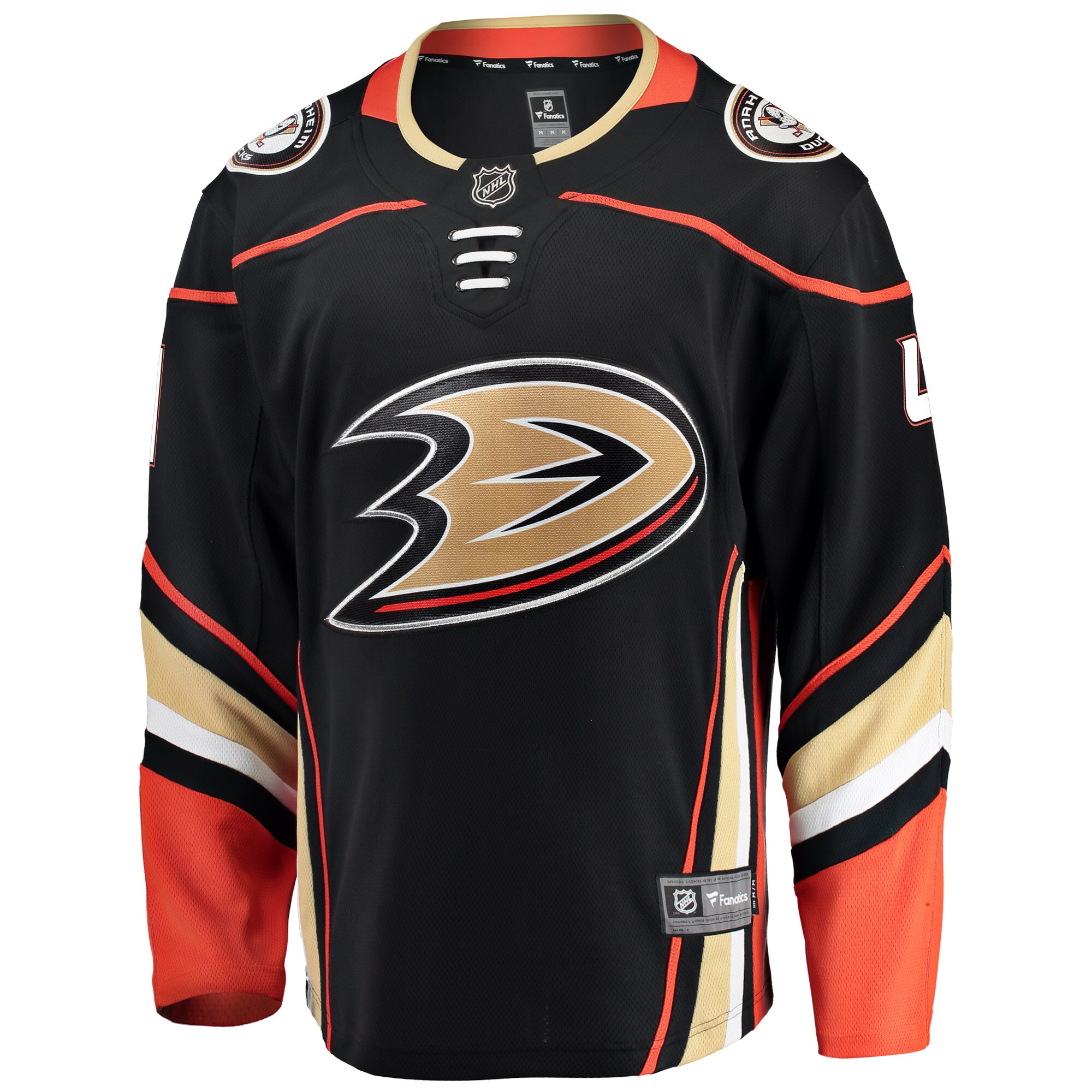 Anaheim Ducks Cam Fowler Black Breakaway Player NHL Jersey Men's