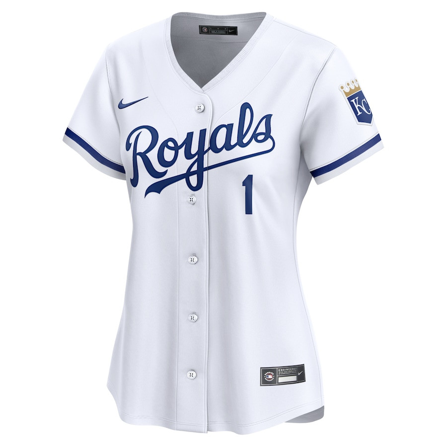 MJ Melendez 1 Kansas City Royals Home Limited Player White MLB Jersey Women's