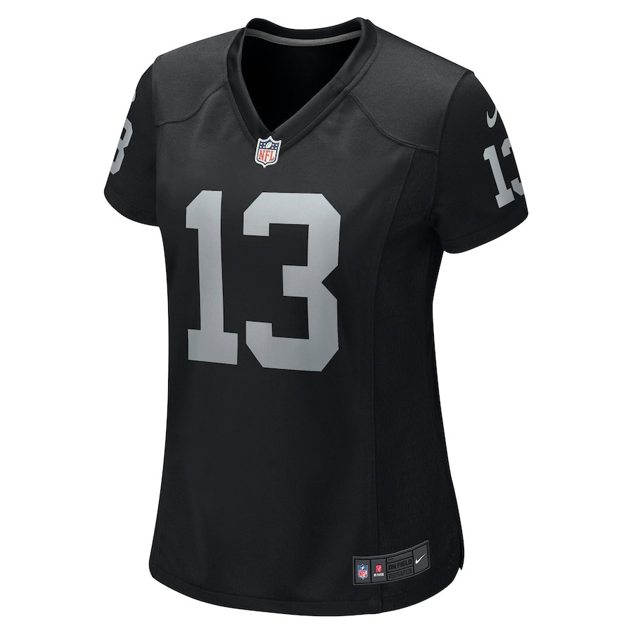 Hunter Renfrow 13 Las Vegas Raiders Game Black NFL Jersey Women's