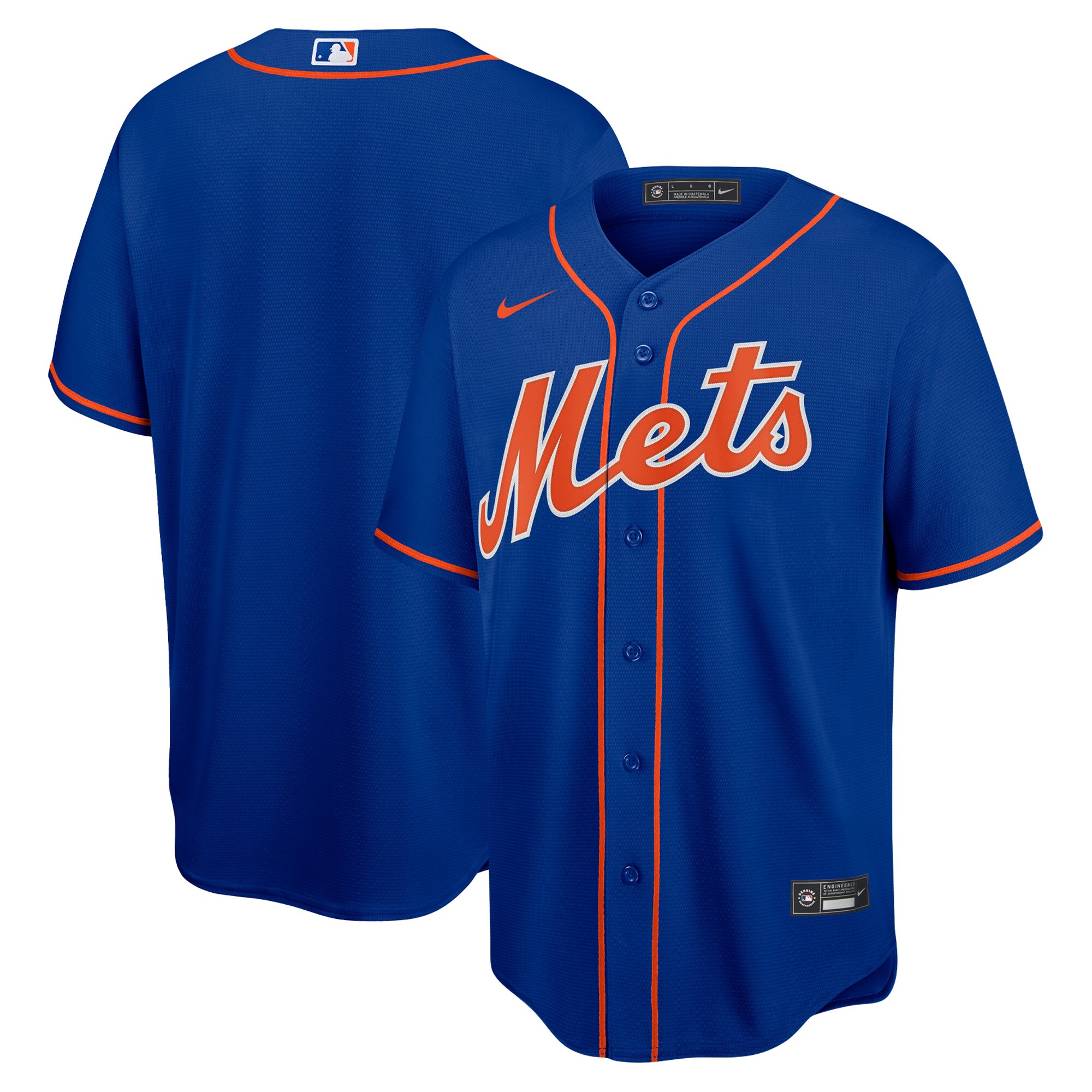 New York Mets Royal Big Tall Alternate Team MLB Jersey Men's