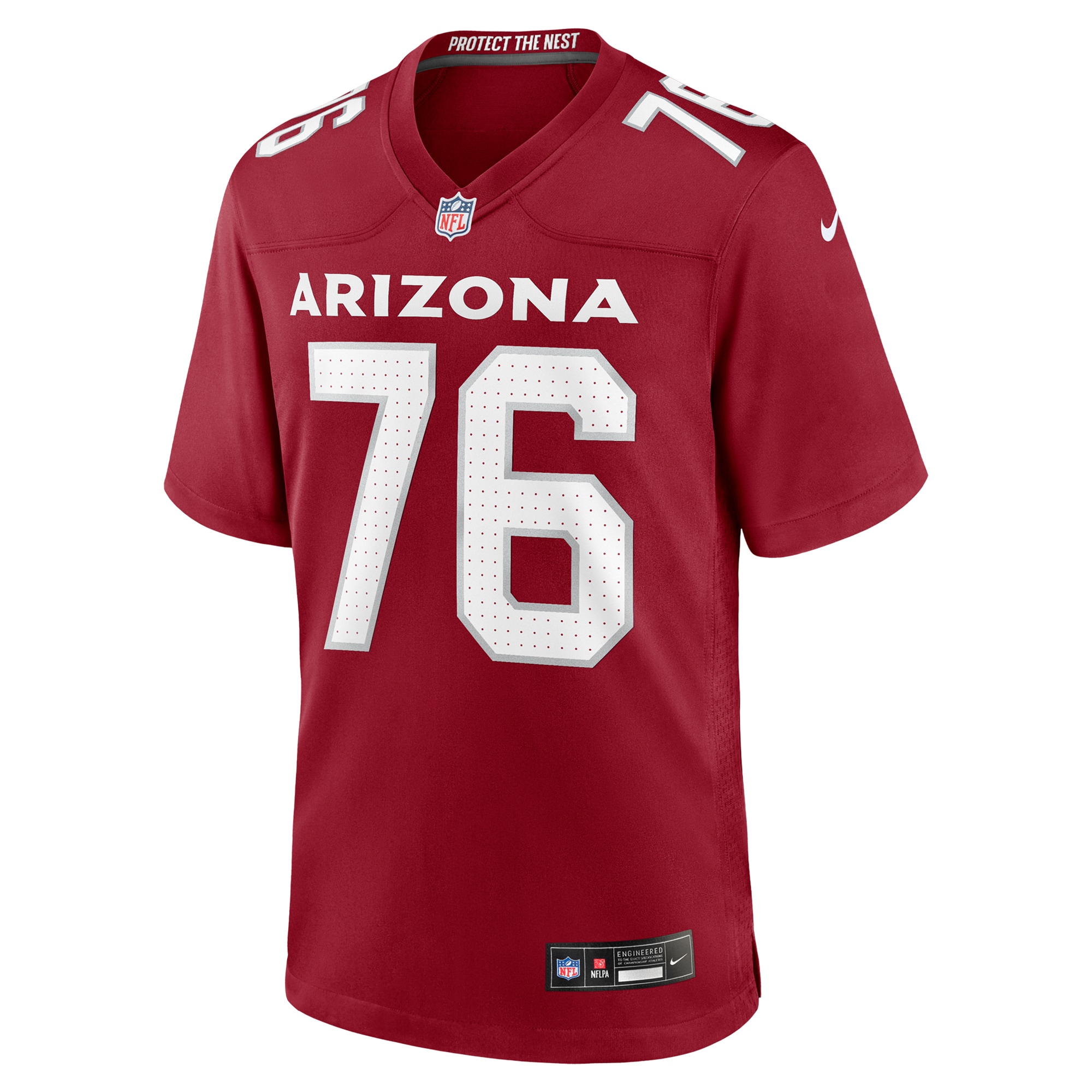 Arizona Cardinals Will Hernandez Cardinal Team Game NFL Jersey Men's