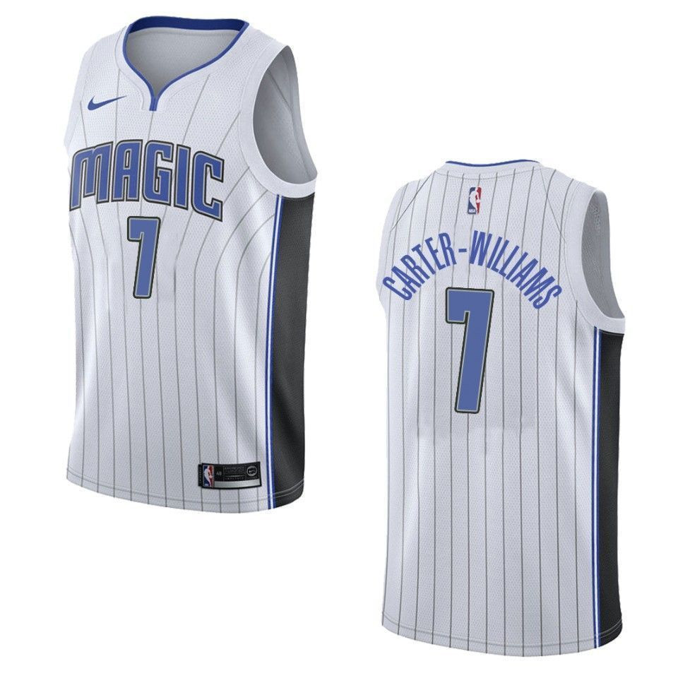 Orlando Magicc 7 Michael Carter-williams Association Swingman White NBA Jersey Men's