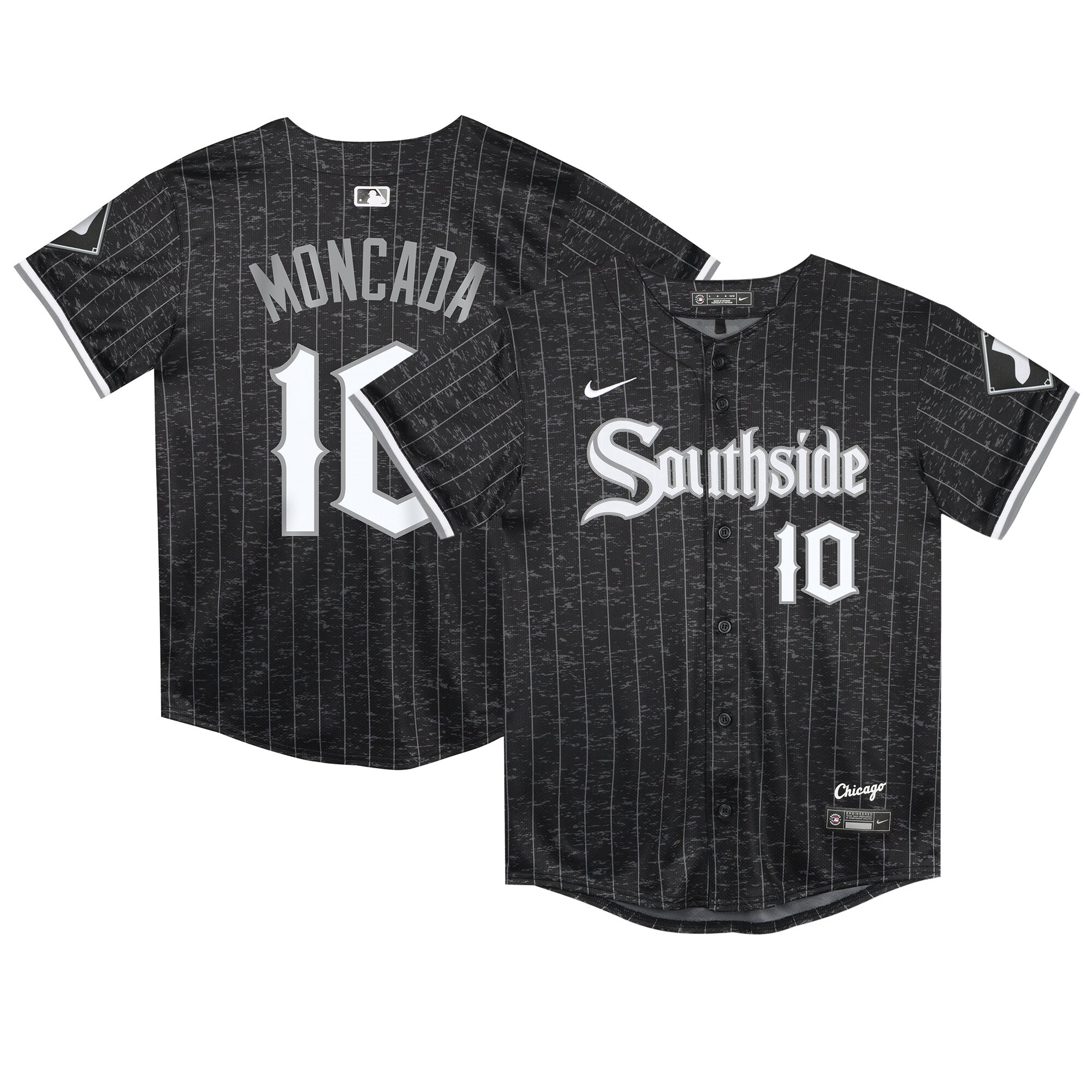 Preschool Chicago White Sox Yoan Moncada Black City Connect Limited Player MLB Jersey Men's