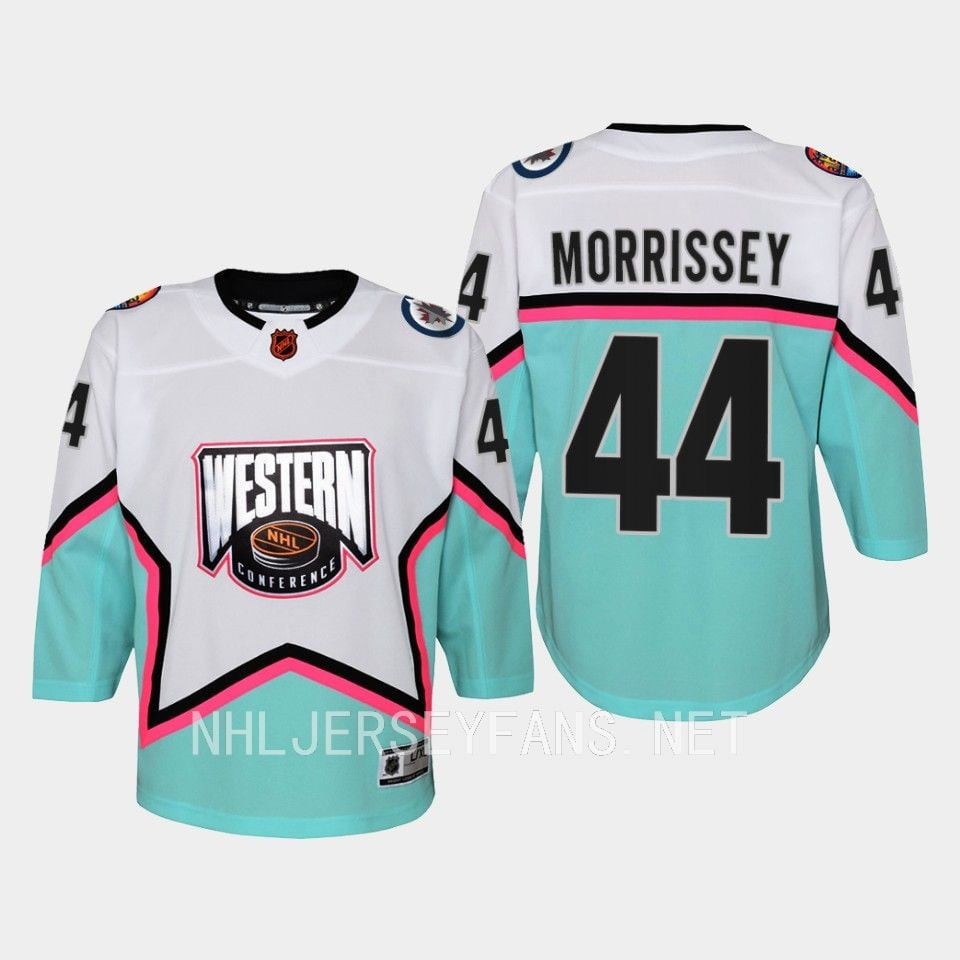 Josh Morrissey 44 Winnipeg Jets 2023 All Star Game White Equipment NHL Jersey Men's