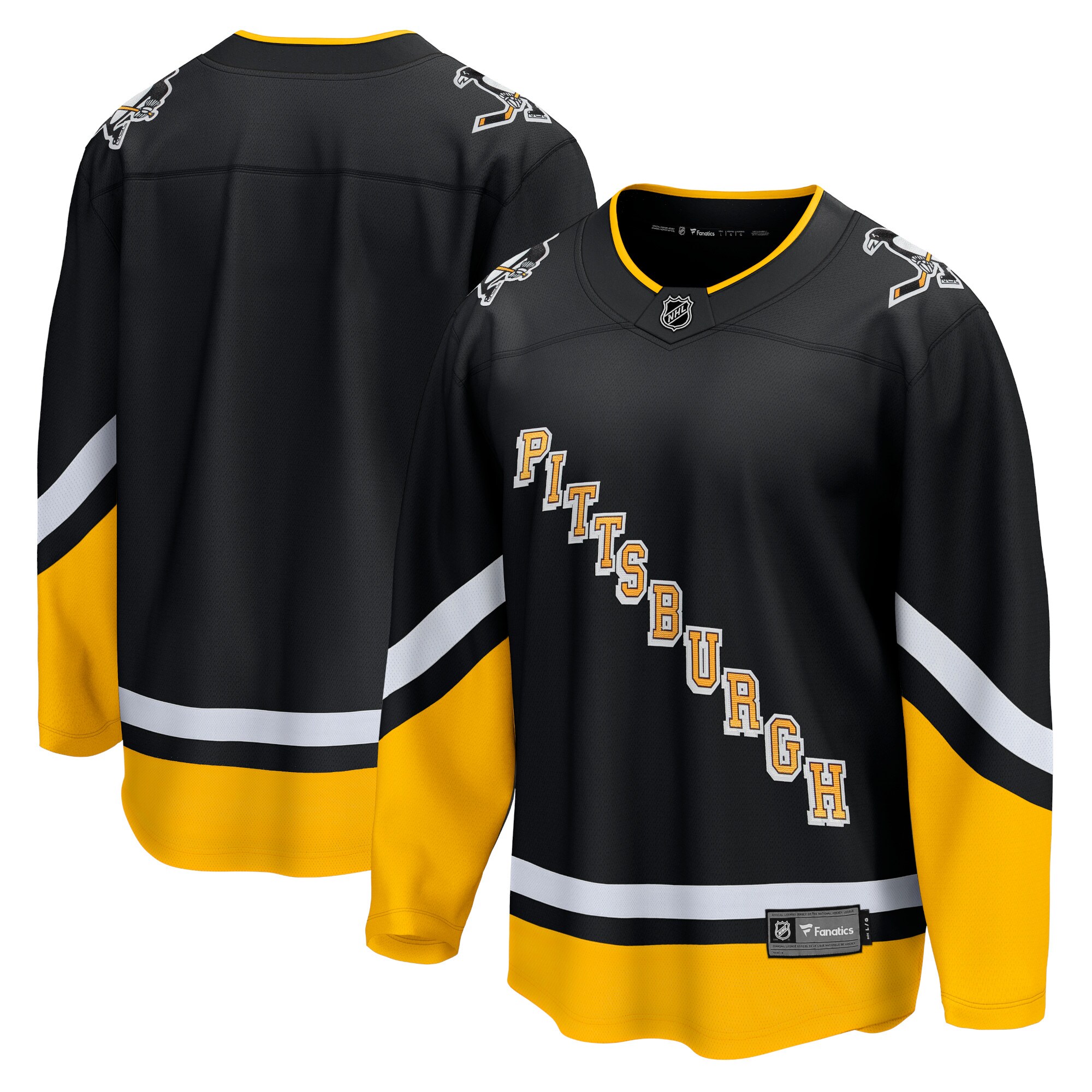 Pittsburgh Penguins Black Alternate Premier Breakaway NHL Jersey Men's