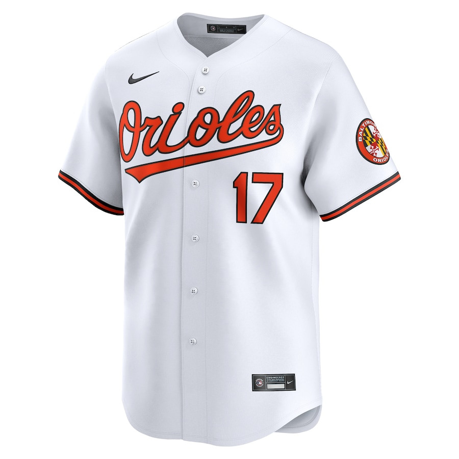 Colton Cowser 17 Baltimore Orioles Home Limited White MLB Jersey Men's