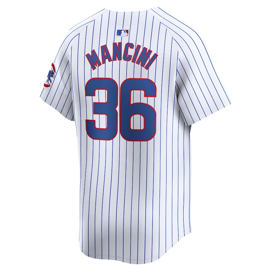 Trey Mancini 36 Chicago Cubs Home Limited Player White MLB Jersey Men's