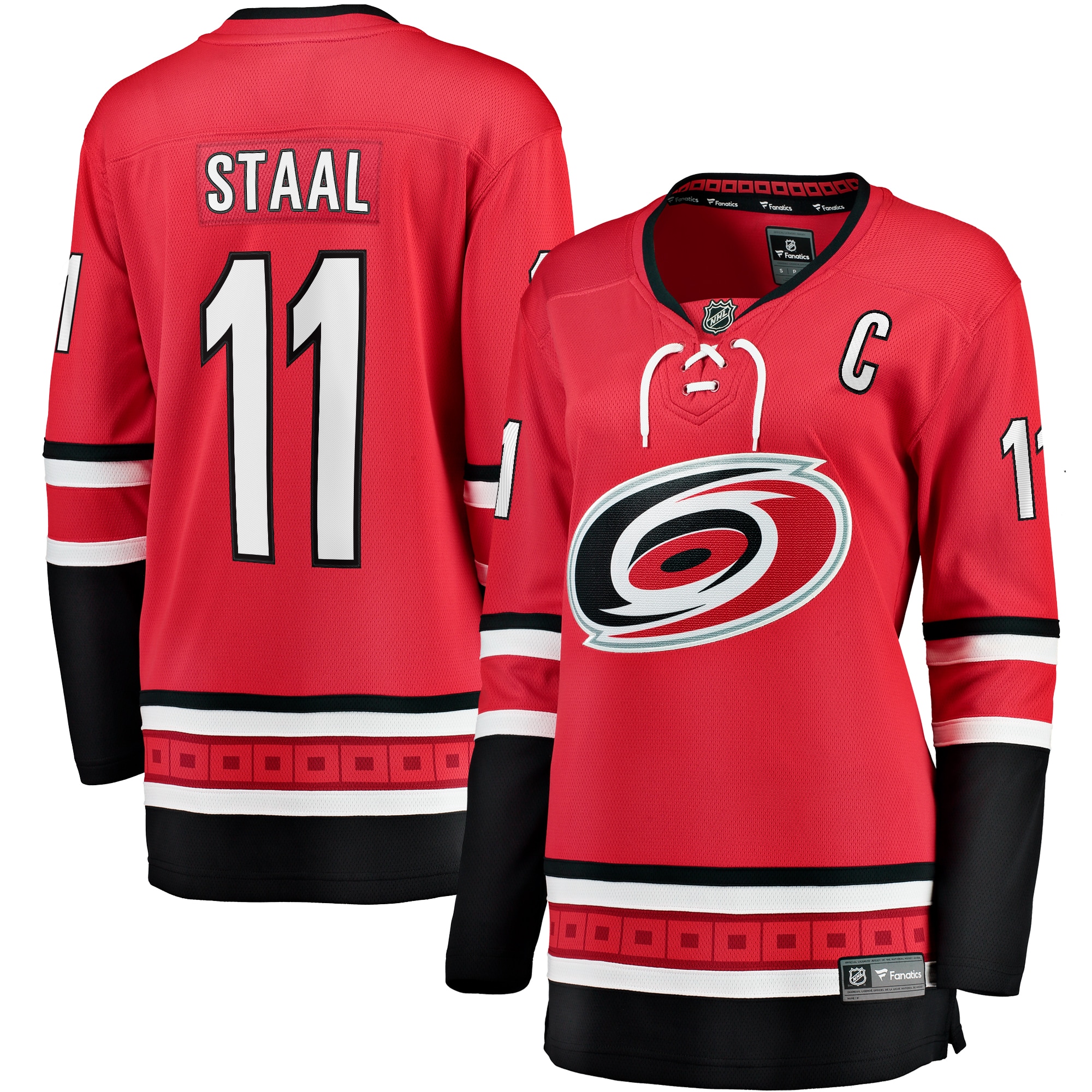 Carolina Hurricanes Jordan Staal Red Alternate Breakaway Player NHL Jersey Women's
