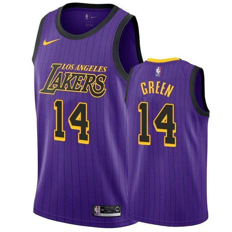 Los Angeles Lakers Danny Green 14 City NBA Jersey Men's